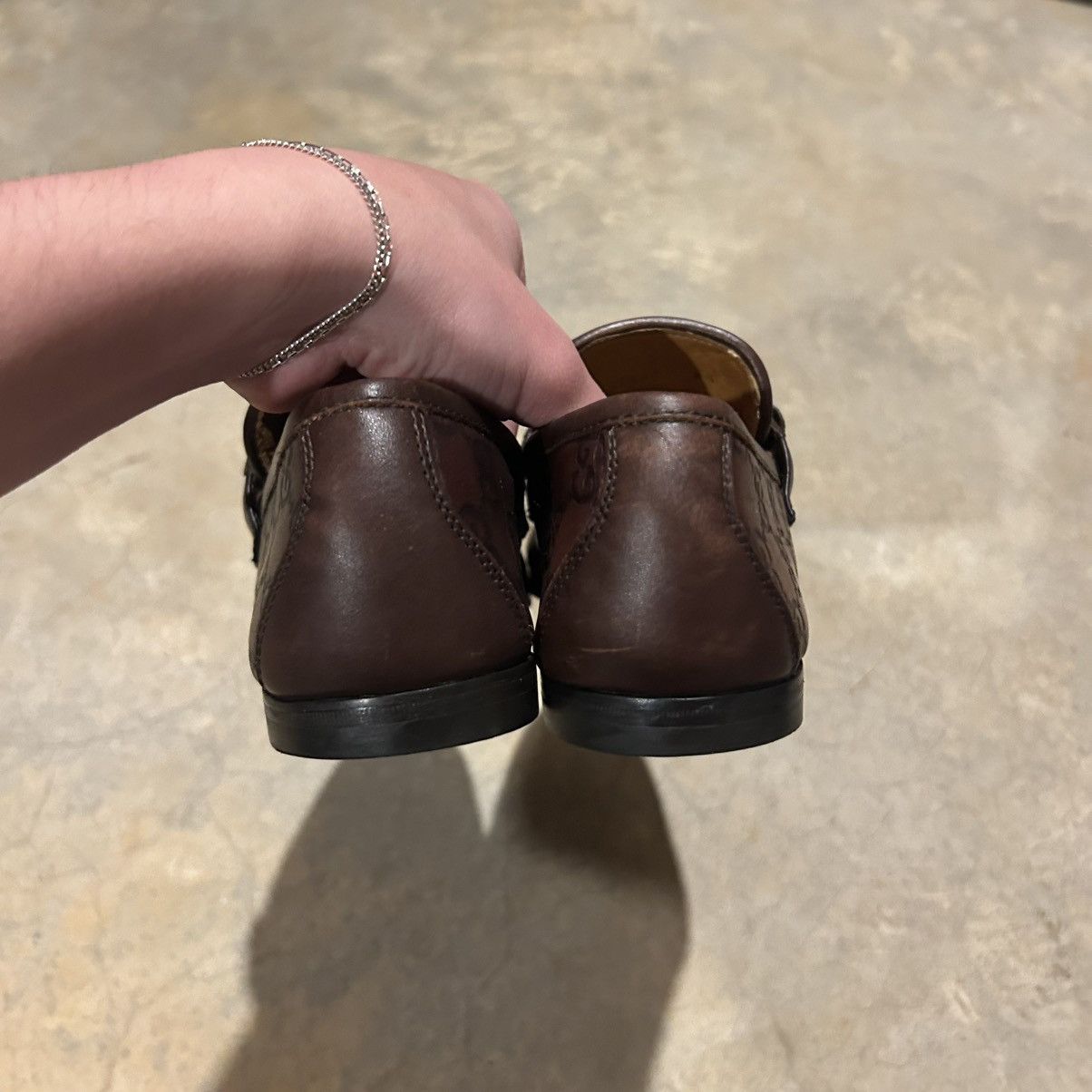 Designer × Gucci Gucci by Tom Ford Embossed Monogram Horsebit Loafers US 9.5 Size US 9.5 / EU 42-43 - 6 Thumbnail
