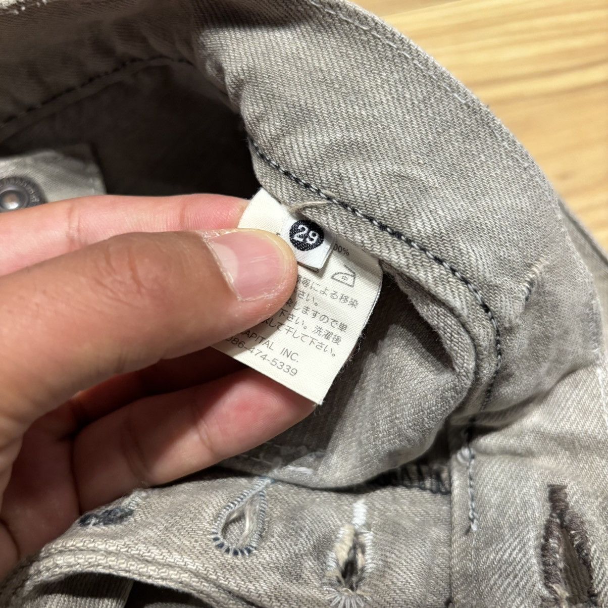 Kapital Kapital Flared Beige Selvedge Jeans Size US 29 - 8 Thumbnail