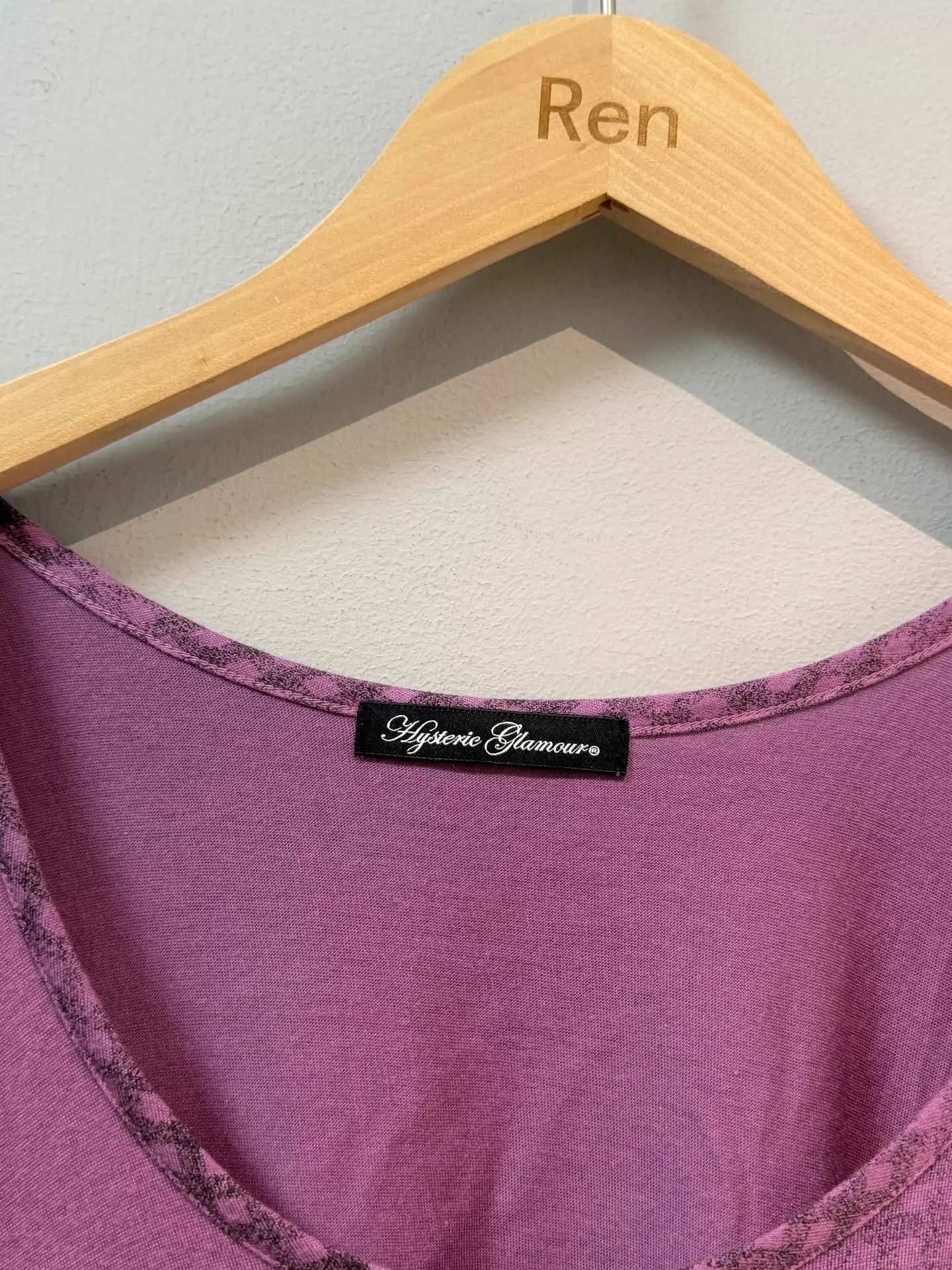 Hysteric Glamour Hysteric Glamour Irregular Hem Lavender Tank Top Size ONE SIZE - 2 Thumbnail