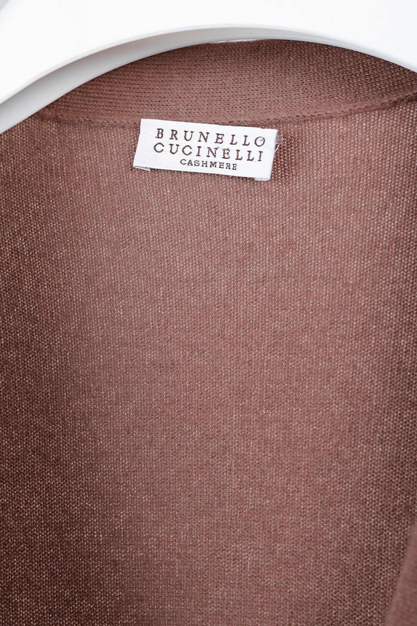 Brunello Cucinelli Brunello Cucinelli Dusty Rose Cashmere V-Neck Cardigan Size S / US 4 / IT 40 - 4 Thumbnail