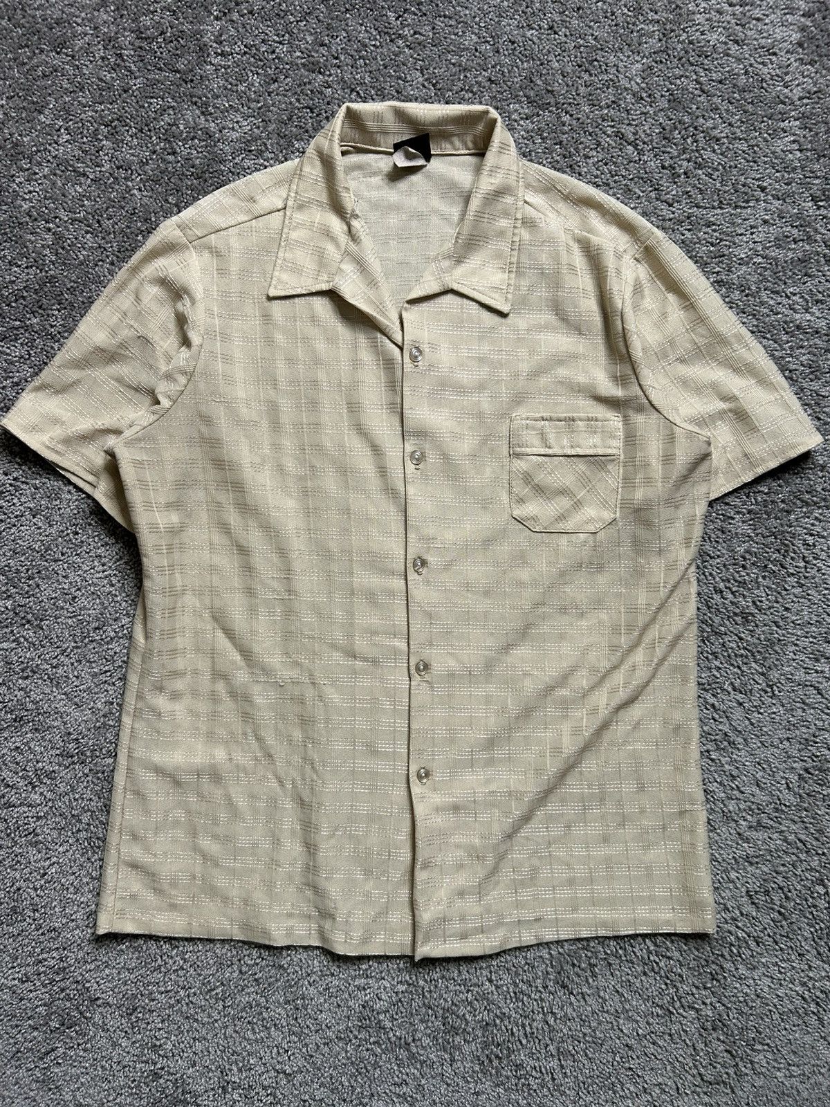 Vintage Vintage 70s Button Up Shirt Stuart Mann California Size US L / EU 52-54 / 3 - 1 Thumbnail