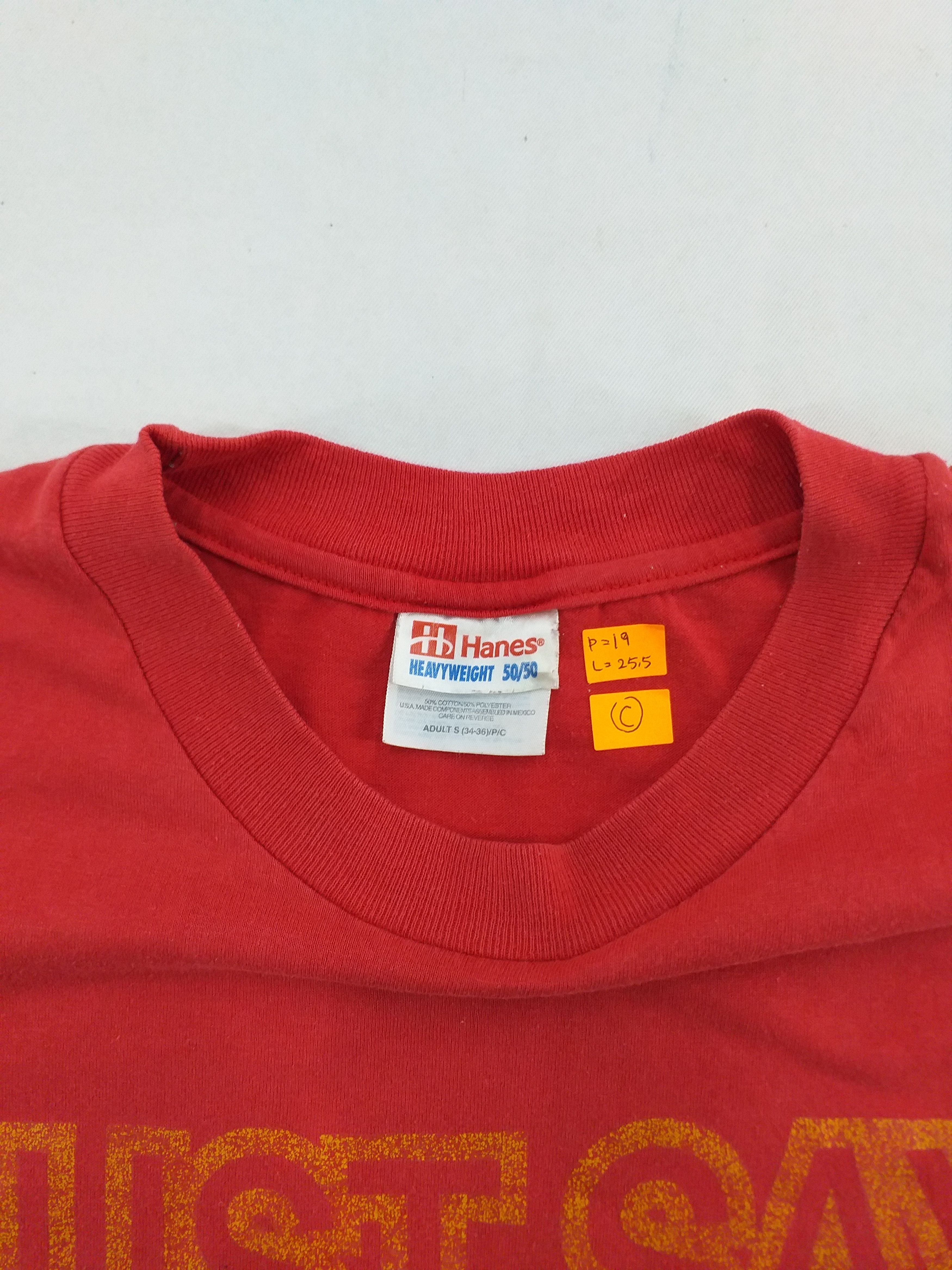 Hanes Vintage Just Say No Medium Tee -C017 Size US M / EU 48-50 / 2 - 4 Thumbnail