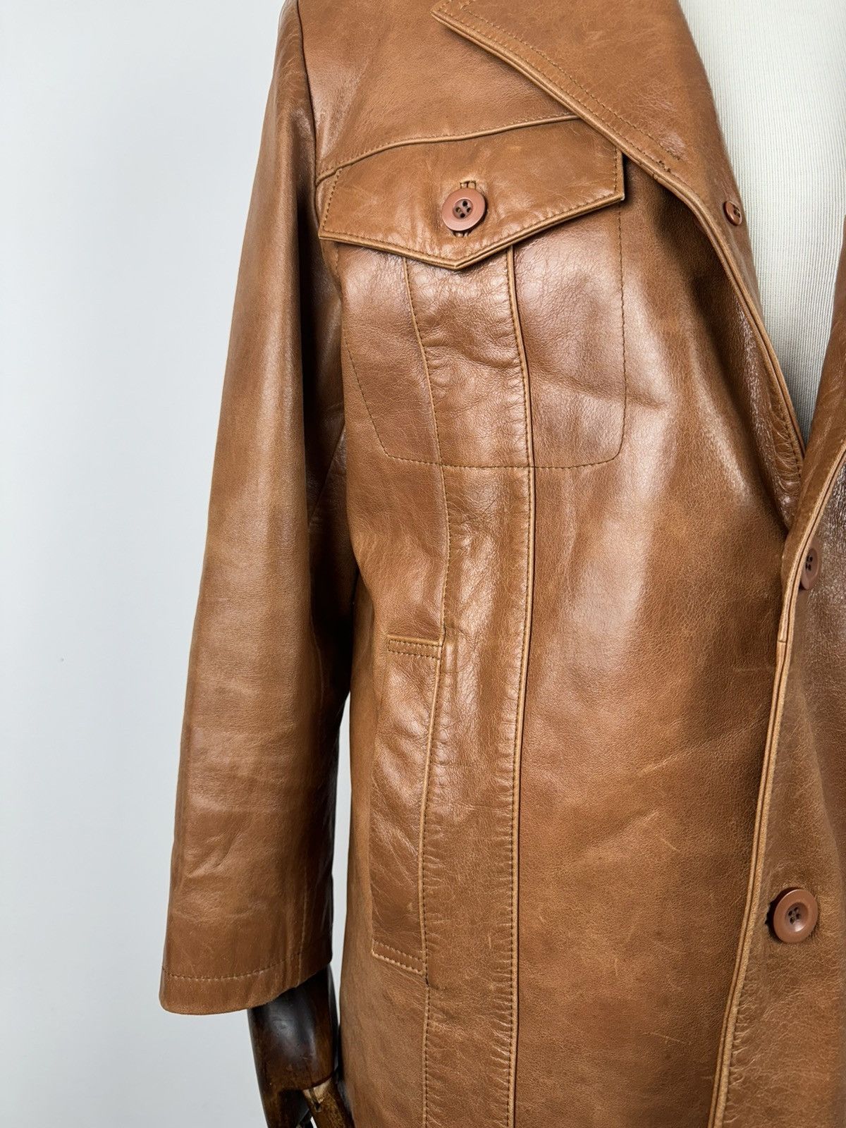 Other Men’s Vintage TORUS Leather Jacket size L Size US L / EU 52-54 / 3 - 4 Thumbnail