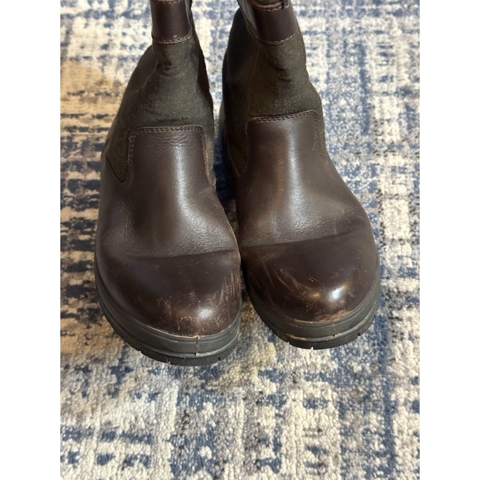 Vintage VINTAGE Dubarry Galway Women’s Boot Knee High Pull On Leather Black UK6 EU39 US8 Ireland" Size US 6 / IT 36 - 6 Thumbnail