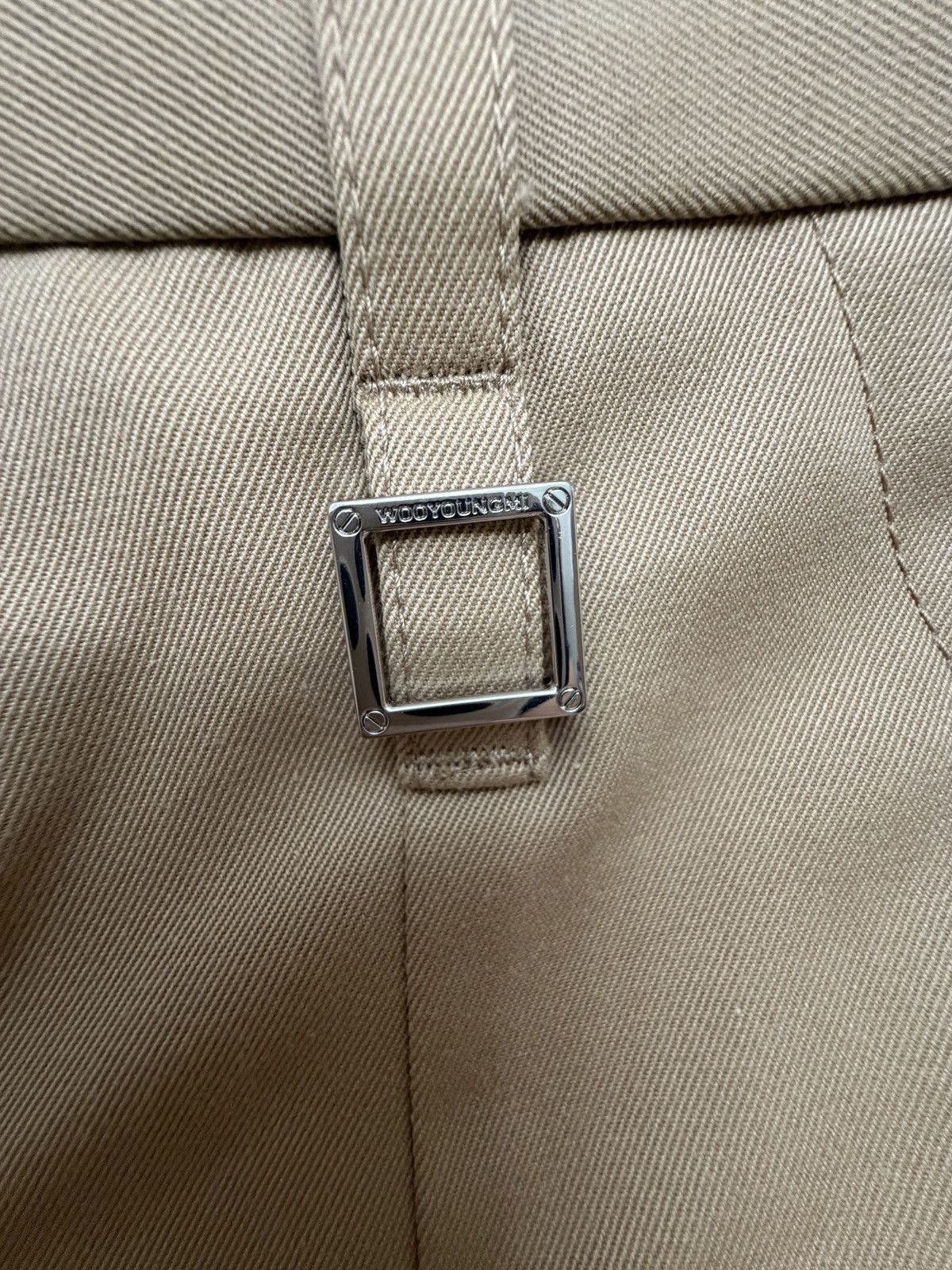 Wooyoungmi Wooyoungmi Beige Flap Pocket Cargo Pants Size US 28 / EU 44 - 3 Thumbnail