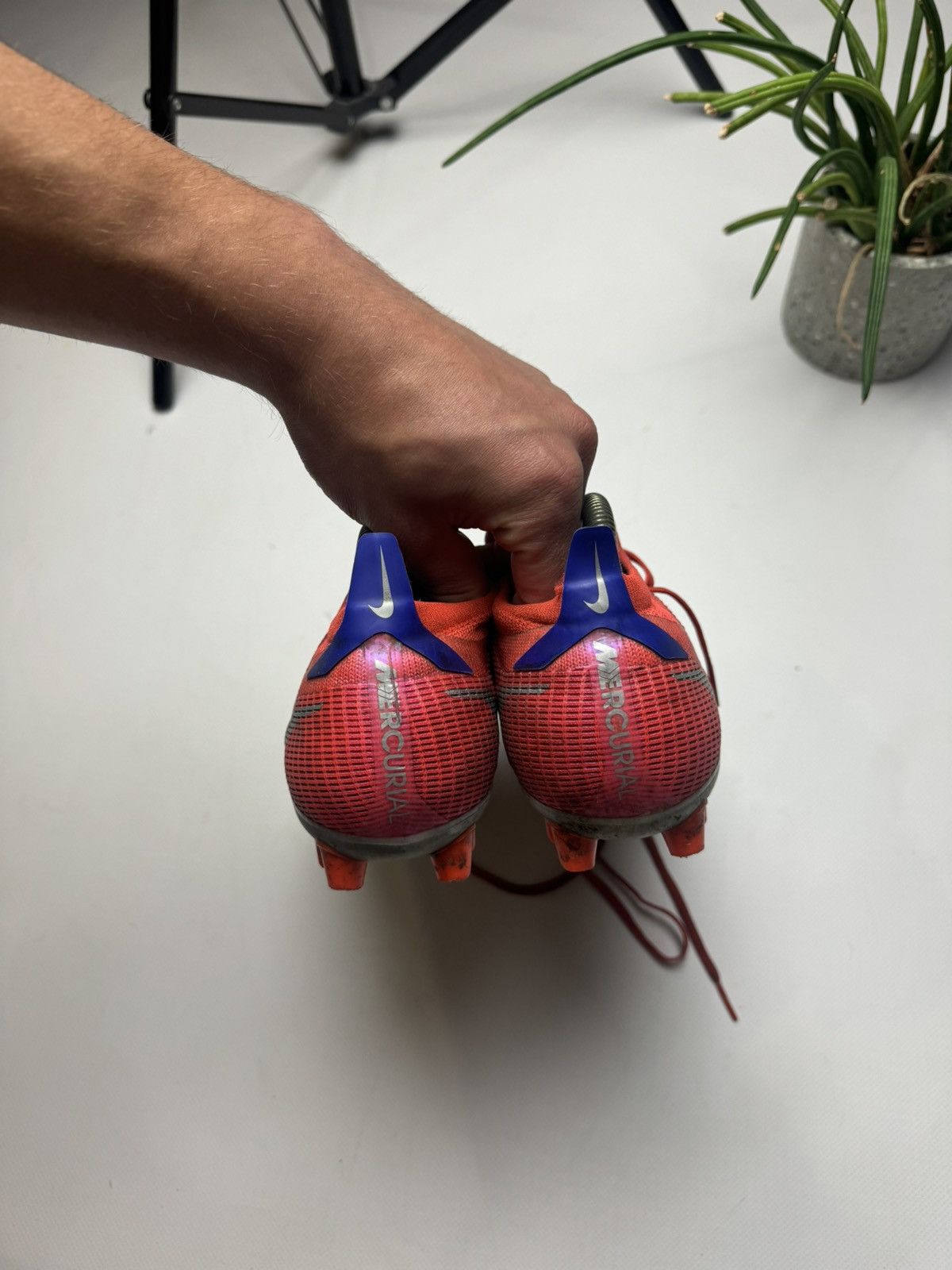 Nike × Vintage Rare Nike Mercurial flyknit boots Size US 9 / EU 42 - 10 Thumbnail