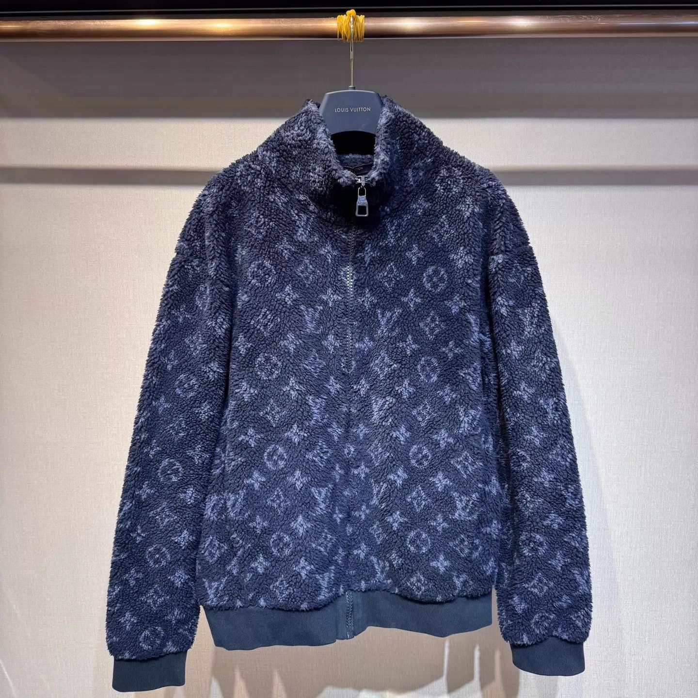 Louis Vuitton LV Black Monogram Teddy Zip Jacket M Size US M / EU 48-50 / 2 - 1 Thumbnail