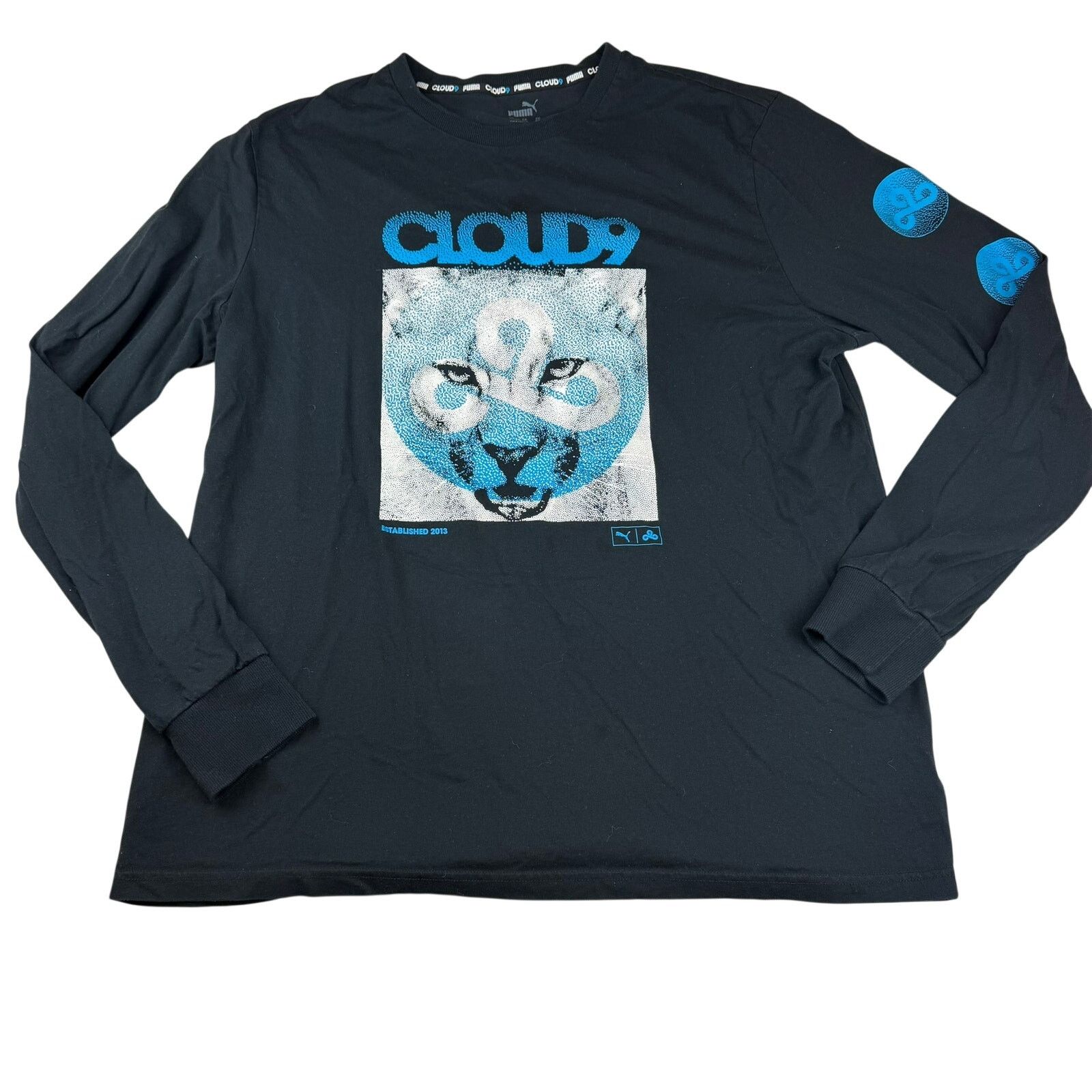 Puma Puma x Cloud 9 Esports Long Sleeve Shirt XXL Black Size US XXL / EU 58 / 5 - 1 Thumbnail