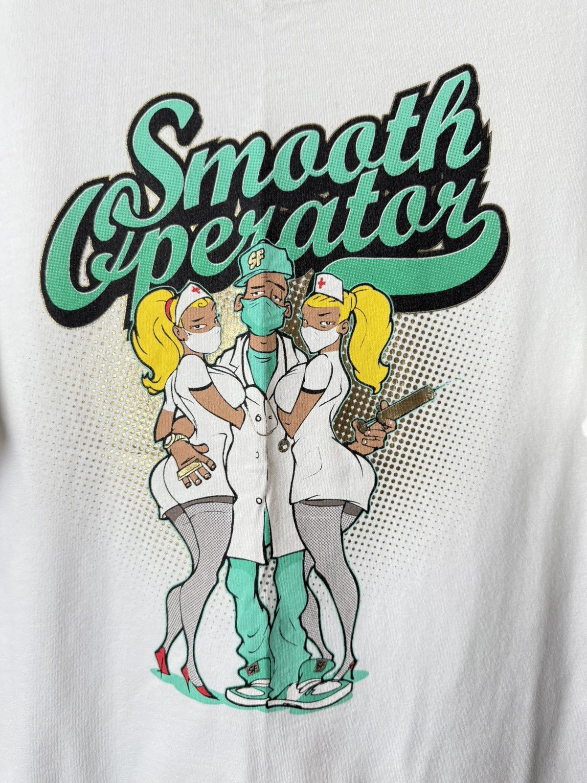 Rap Tees Vintage Hook Ups Sexy Girls Smooth Operator T Shirt Naked Size US M / EU 48-50 / 2 - 2 Thumbnail
