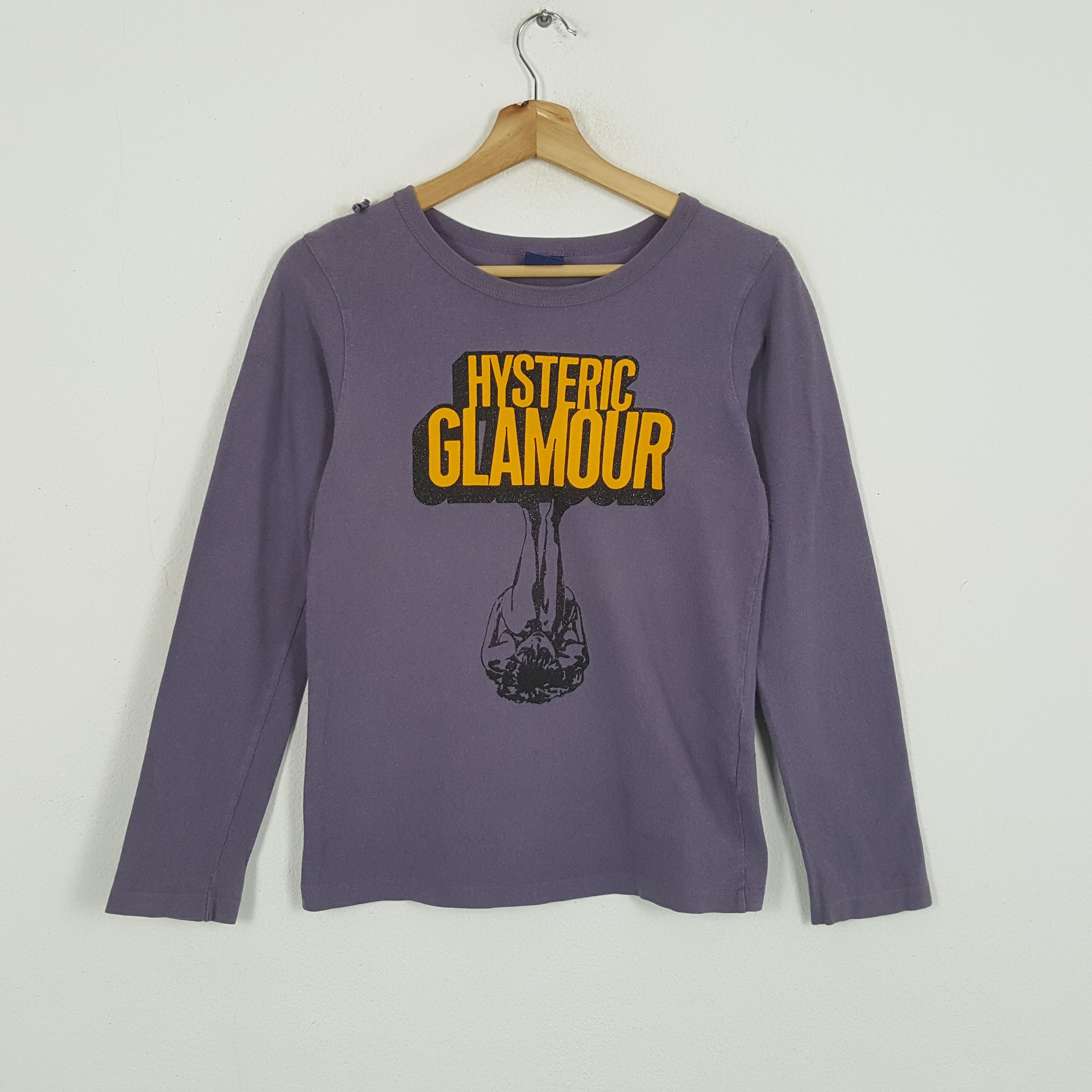 Hysteric Glamour × Japanese Brand × Vintage Vintage HYSTERIC GLAMOUR Japanese Fashion Brand T-Shirts Size S / US 4 / IT 40 - 1 Thumbnail