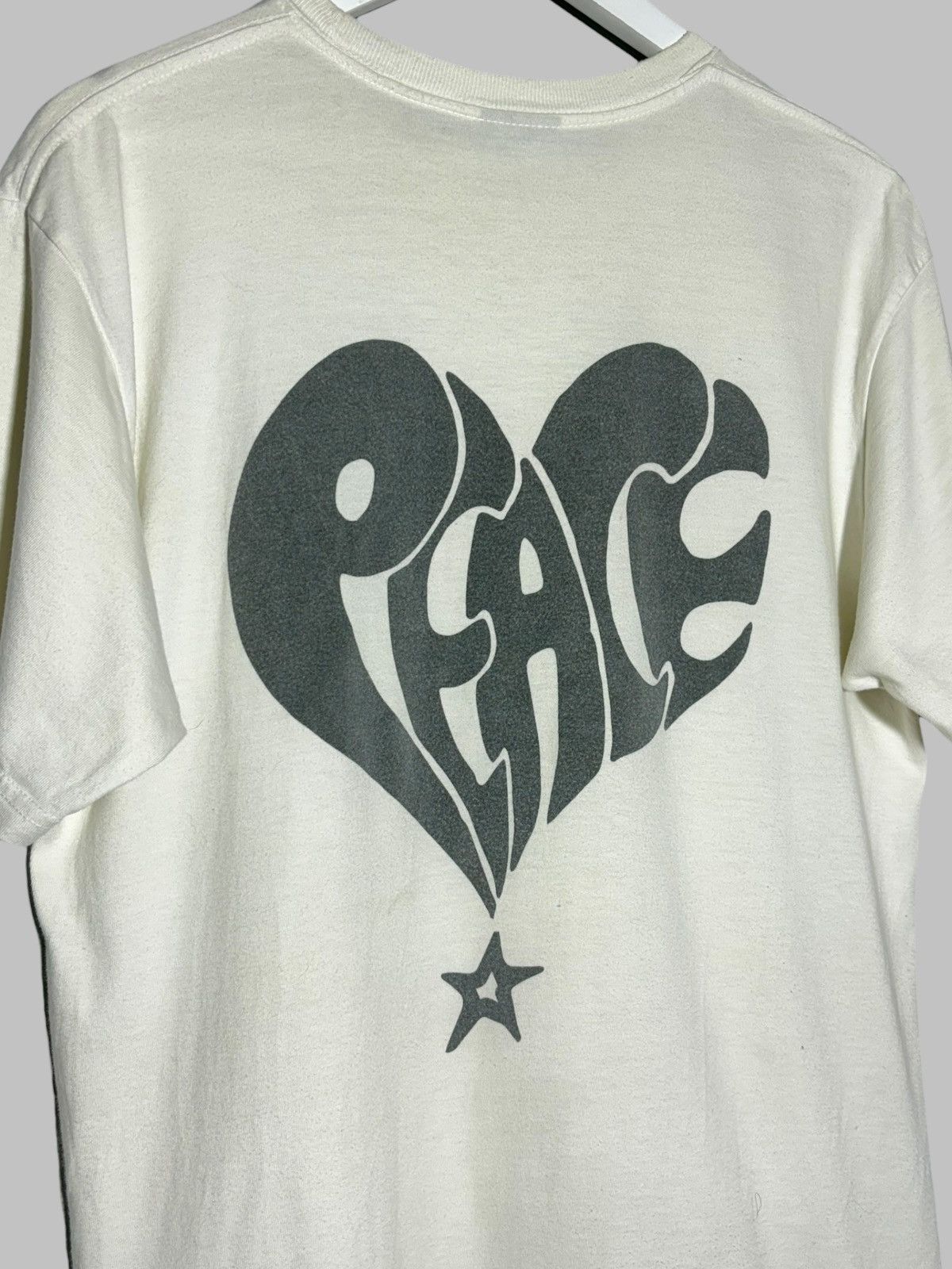 Stussy Vintage Stussy Peace Hype Y2K Skategang Retro T-shirt Size US M / EU 48-50 / 2 - 3 Thumbnail