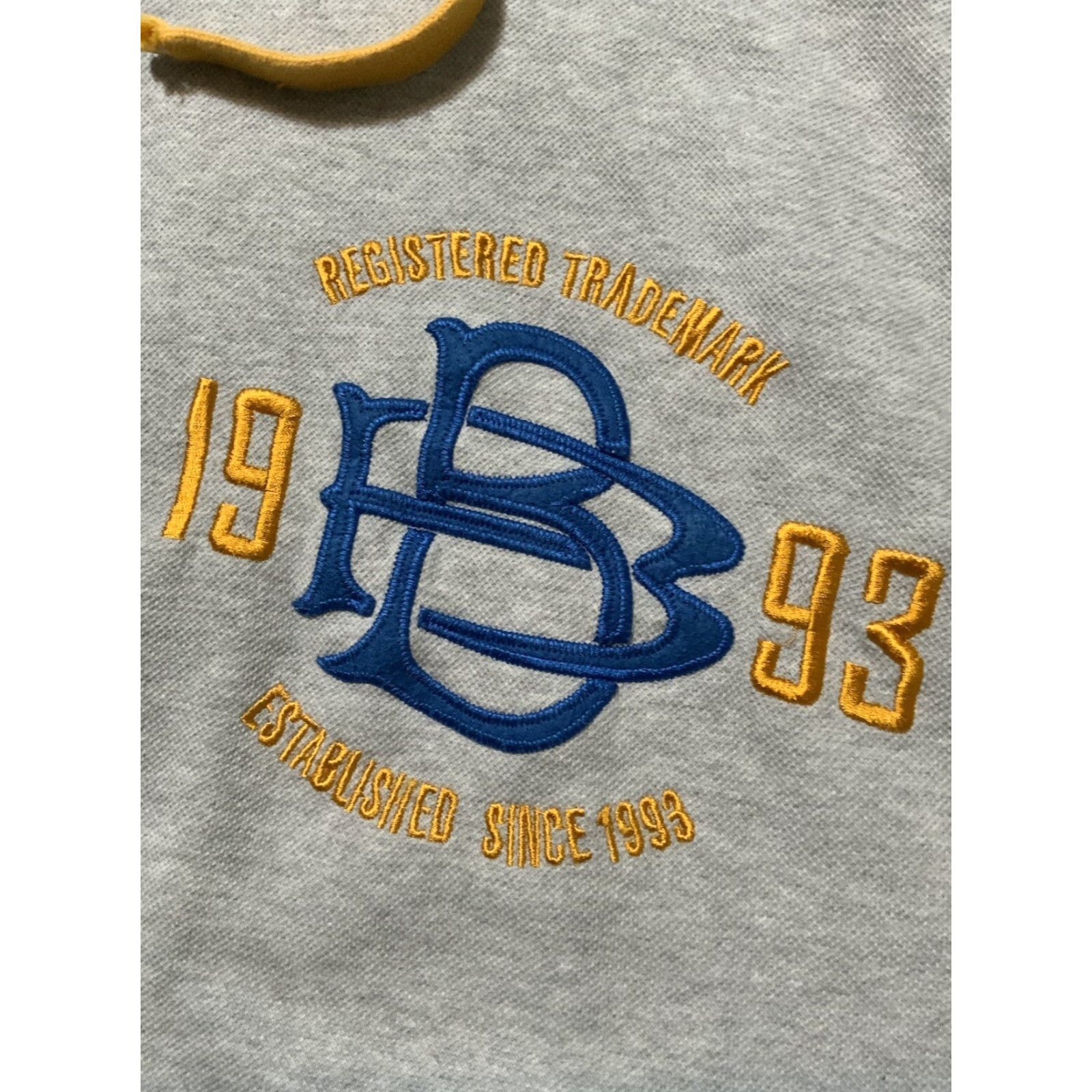 Vintage VINTAGE Bad Boy Hoodie 2XL Gray Full Zip Embroidered Waffle Knit Men’s Shirt/Hoody Size US XXL / EU 58 / 5 - 7 Thumbnail