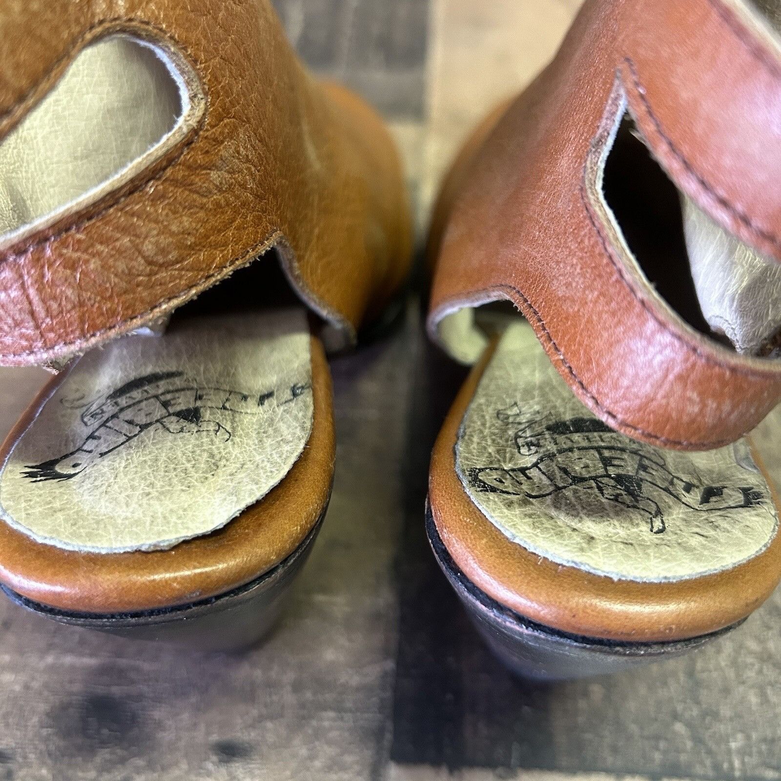 Vintage Freebird By Steven Smoke Leather Brown Mule Boots Womens 9 Size US 9 / IT 39 - 8 Thumbnail