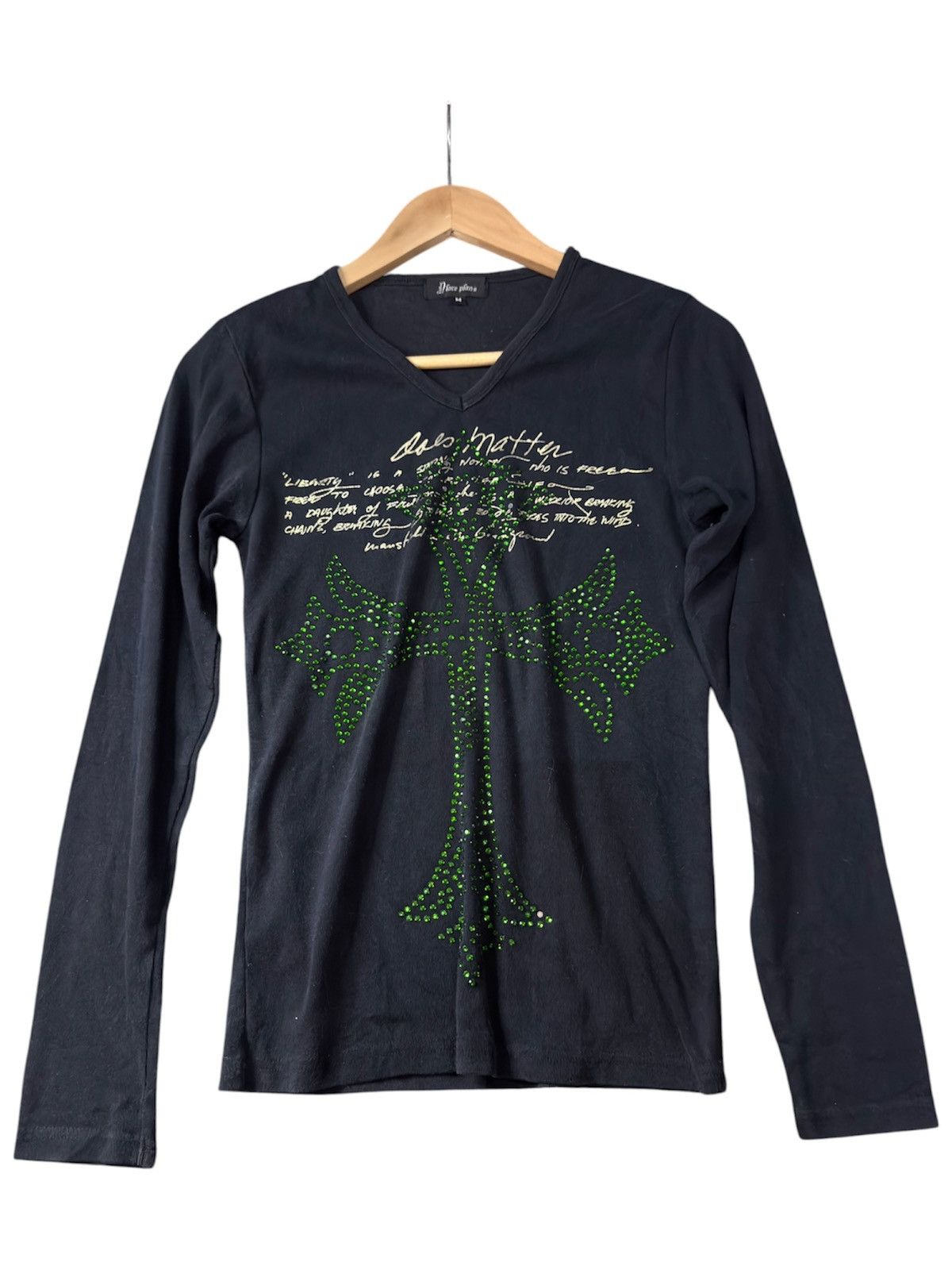 If Six Was Nine Archives Grunge y2k Black Vampire Gothic Poem Size US M / EU 48-50 / 2 - 1 Thumbnail