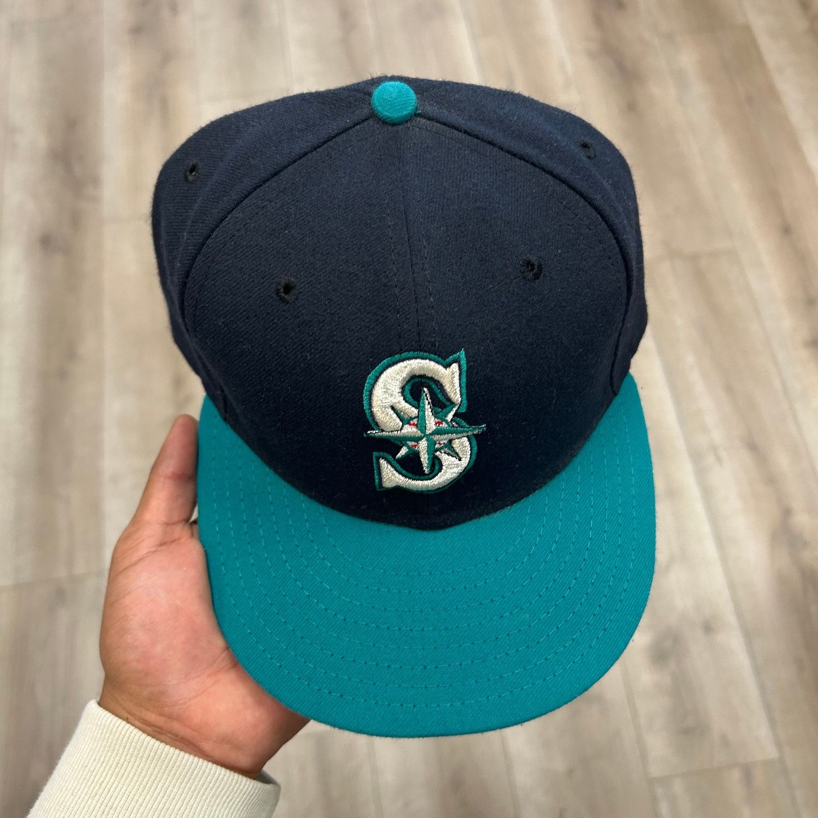 New Era New Era Seattle Mariners 59FIFTY fitted hat Cap MLB Size ONE SIZE - 3 Thumbnail