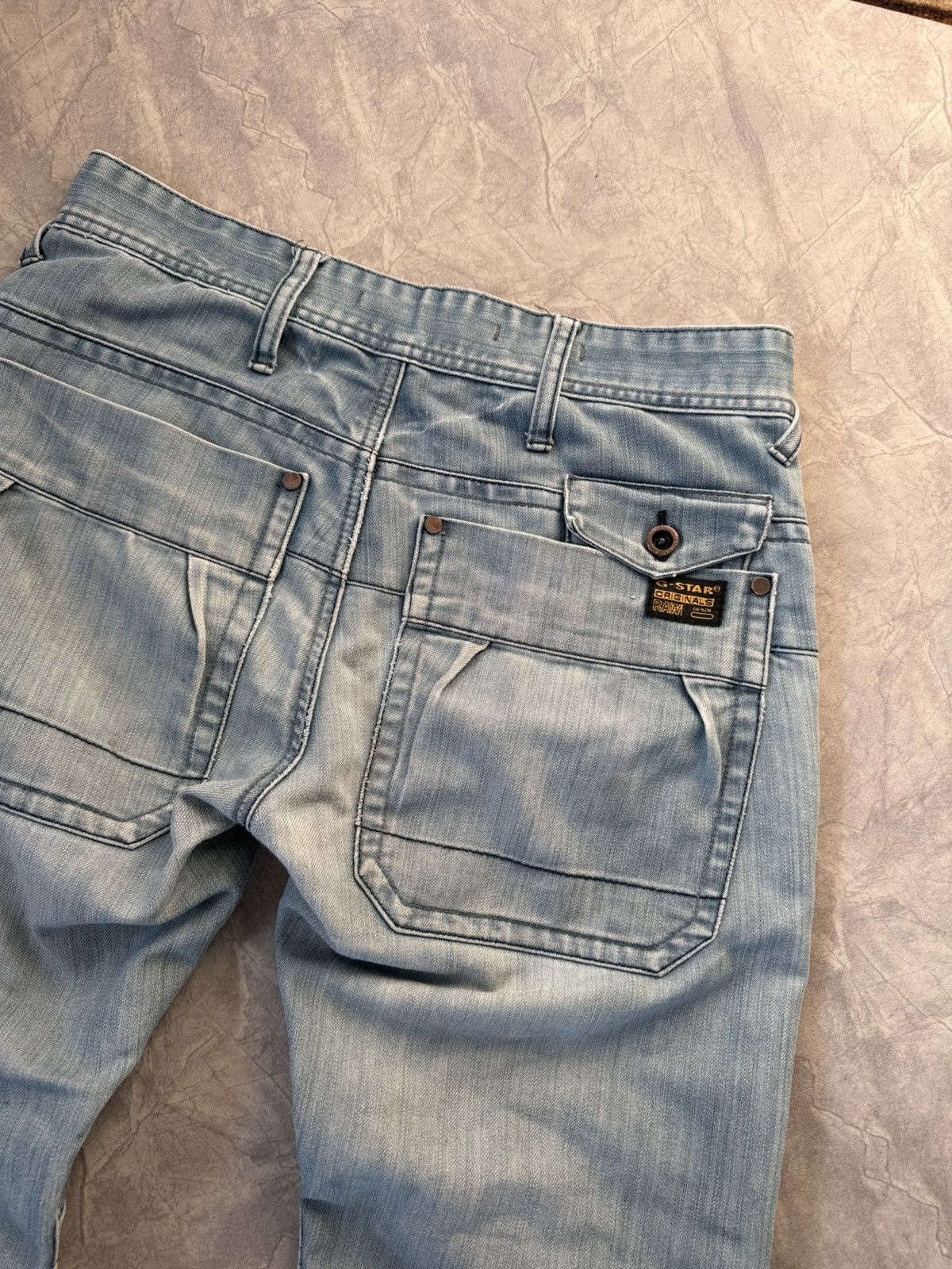 G-Star Vintage Distressed G Star Jeans Size US 32 / EU 48 - 3 Thumbnail