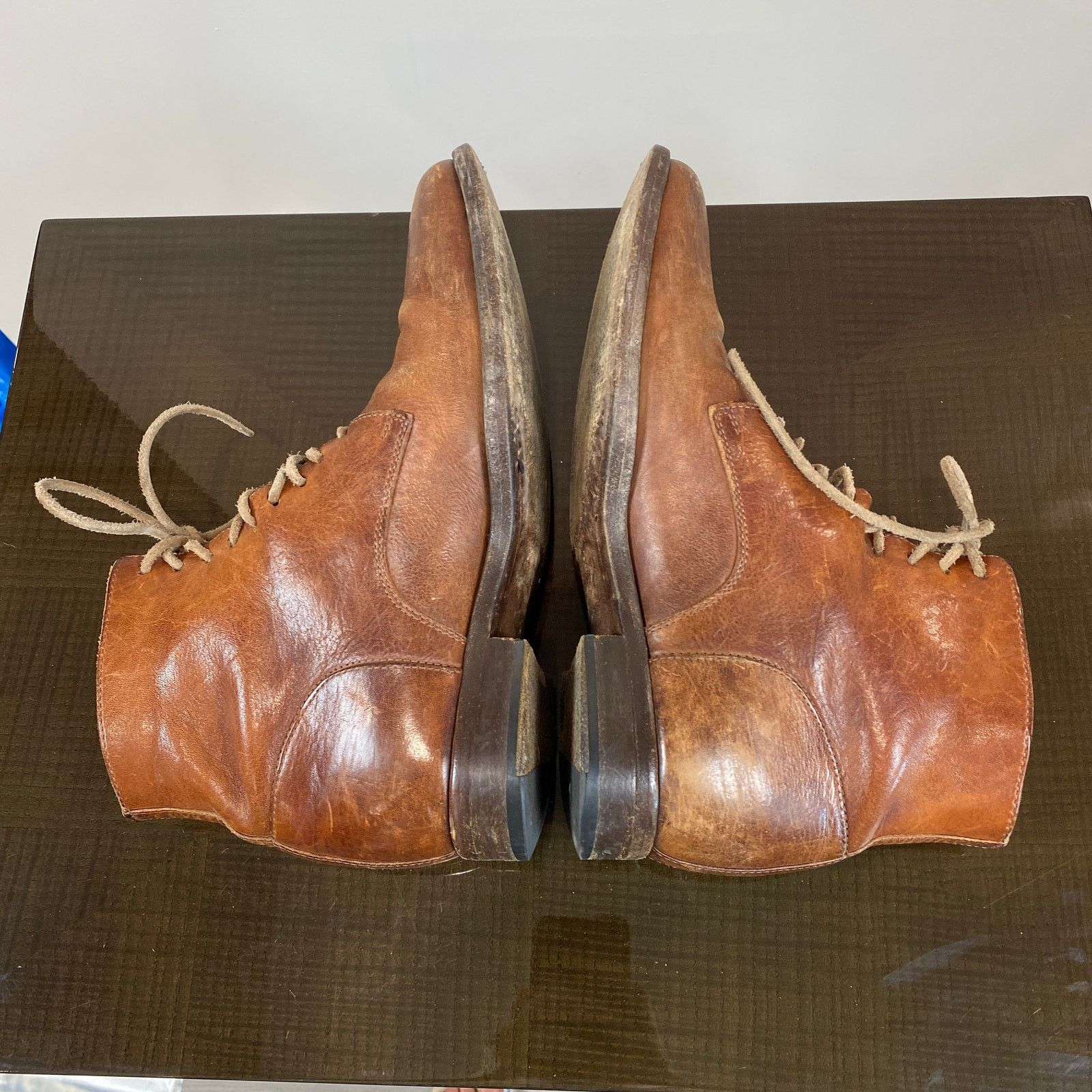 Buttero Buttero Italy Leather Lace Up Ankle Boots Men's 41 US 8 Size US 8 / EU 41 - 6 Thumbnail