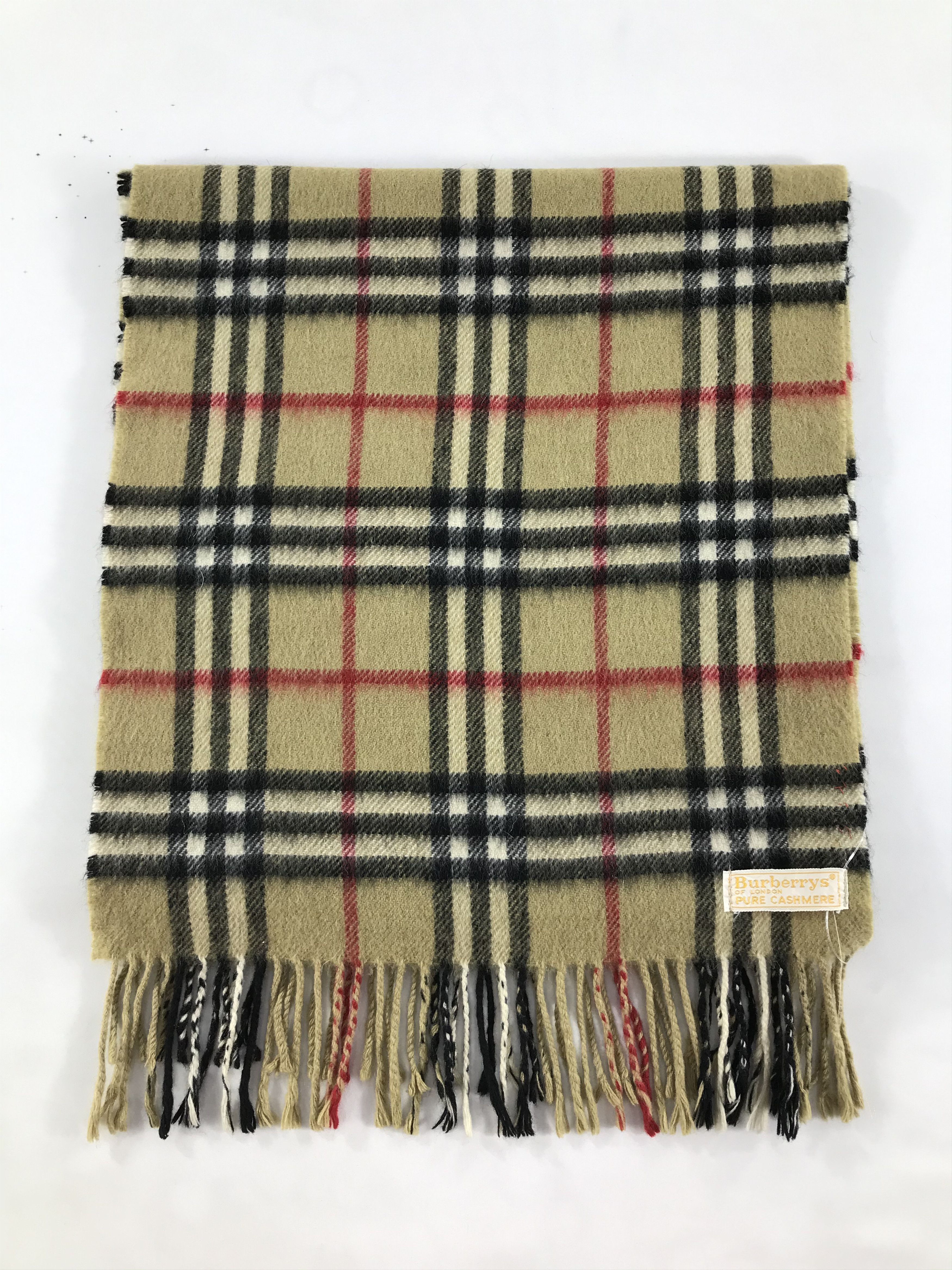 Burberry Vintage Burberry Scarf/Muffler/Neckwear MF1076 Size ONE SIZE - 2 Thumbnail
