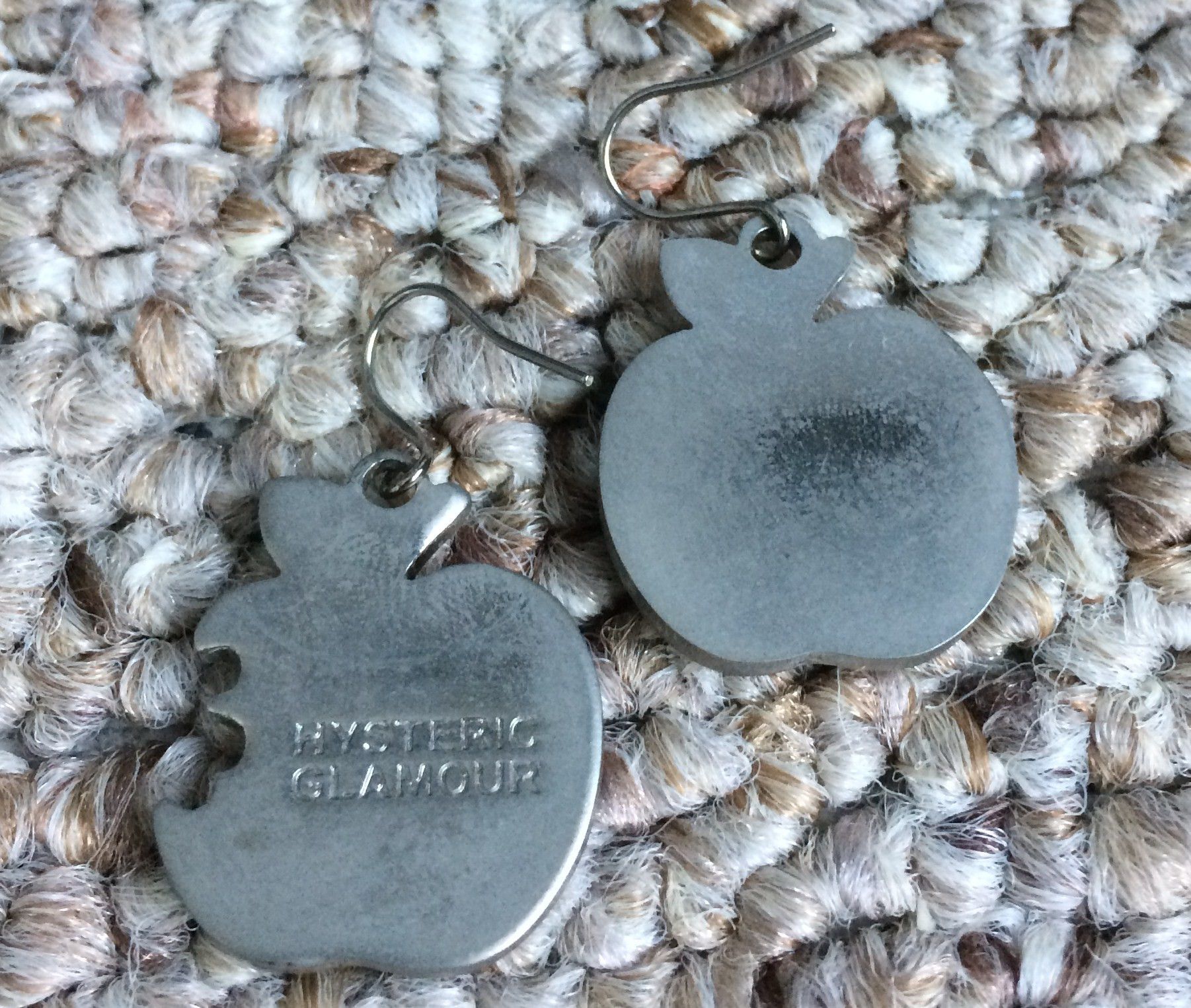 Hysteric Glamour Hysteric Glamour Skull Apple Charm Earrings Size ONE SIZE - 2 Thumbnail