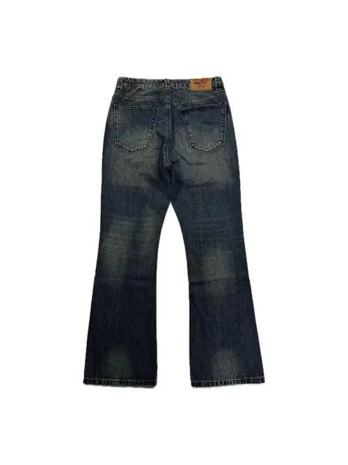 Vintage VIBE hiphop pattern flarrd y2k jeans Size US 32 / EU 48 - 5 Thumbnail
