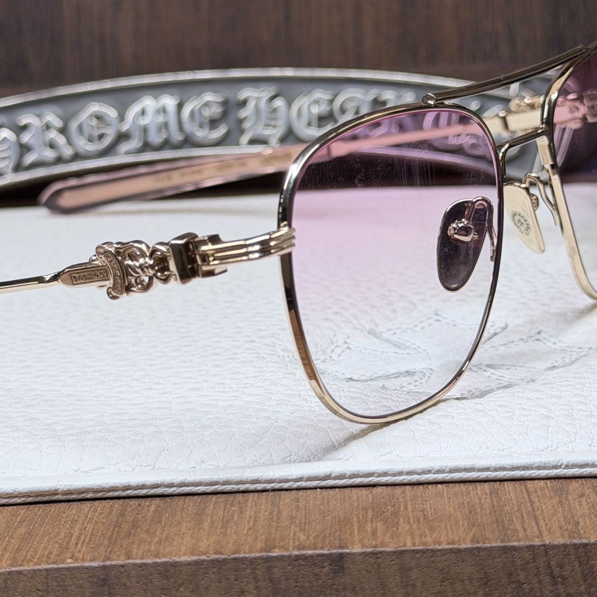 Chrome Hearts Chrome Hearts WENCE 1/1 Sunglasses Size ONE SIZE - 7 Thumbnail