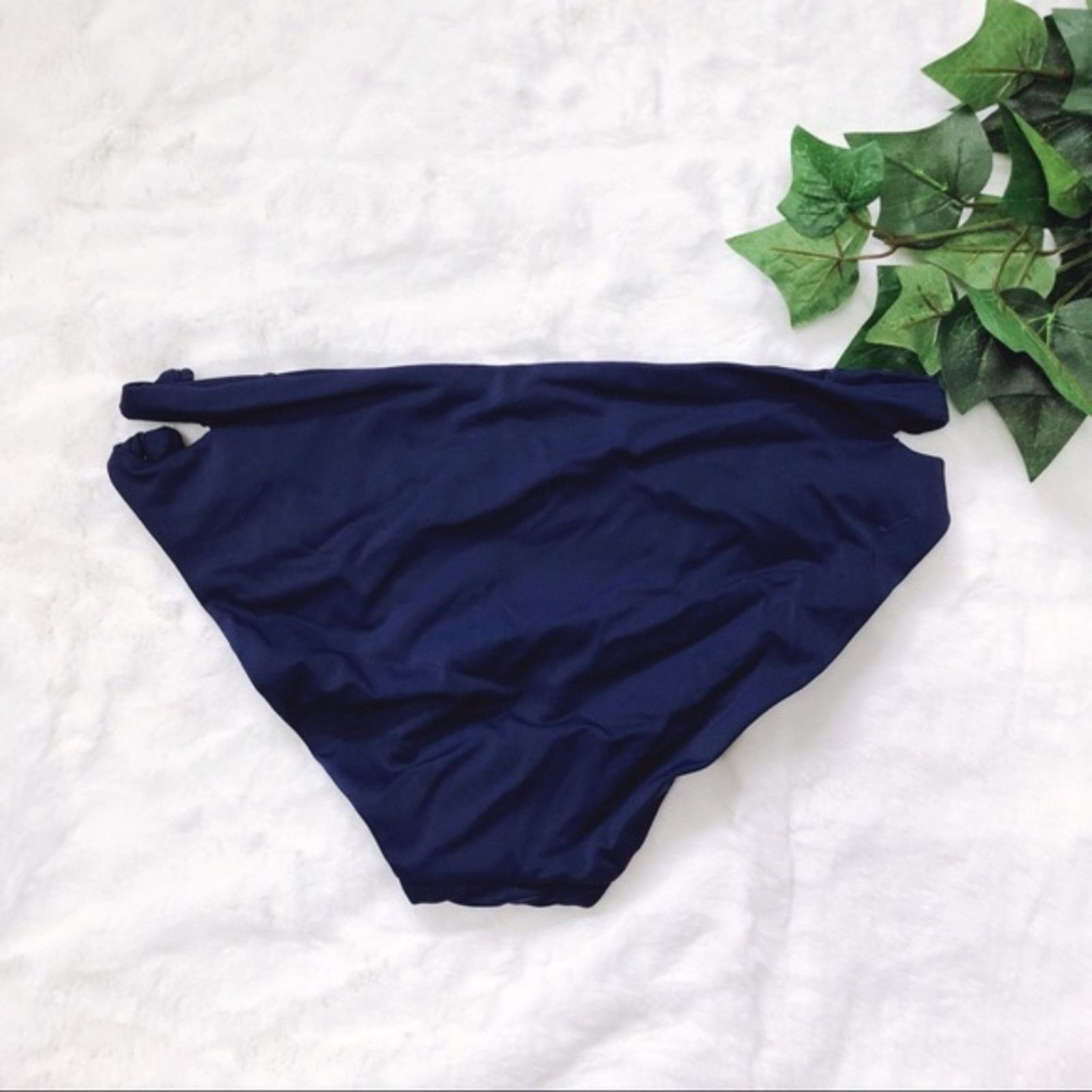 Loft LOFT Blue Beach Knotted Hipster Bikini Bottom Size 26" / US 2 / IT 38 - 4 Thumbnail