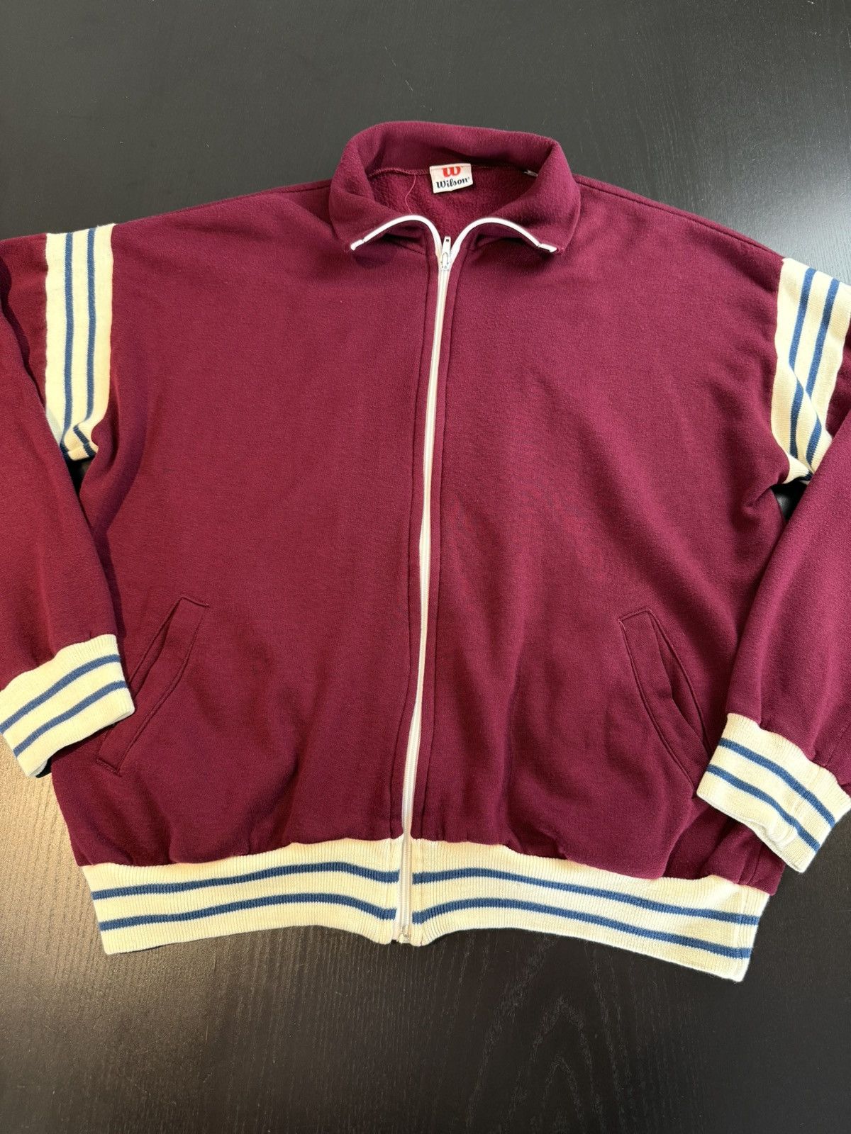 Wilson 80s/90s Vintage Wilson Tennis Jacket Size US L / EU 52-54 / 3 - 2 Thumbnail