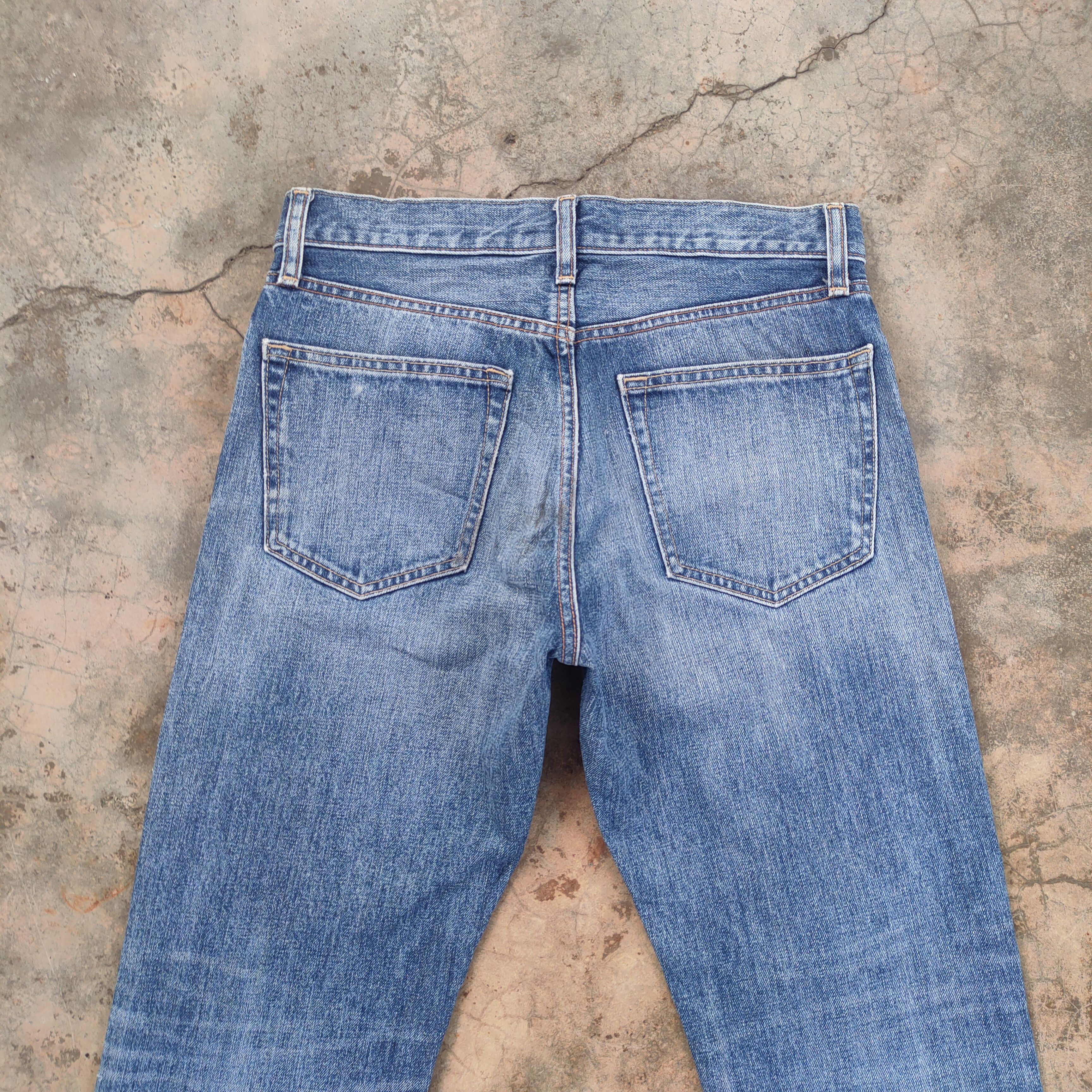 Japanese Brand W30 VINTAGE JAPANESE STRAIGHT FIT FADED RIPPED JEANS PANTS Size US 30 / EU 46 - 9 Thumbnail