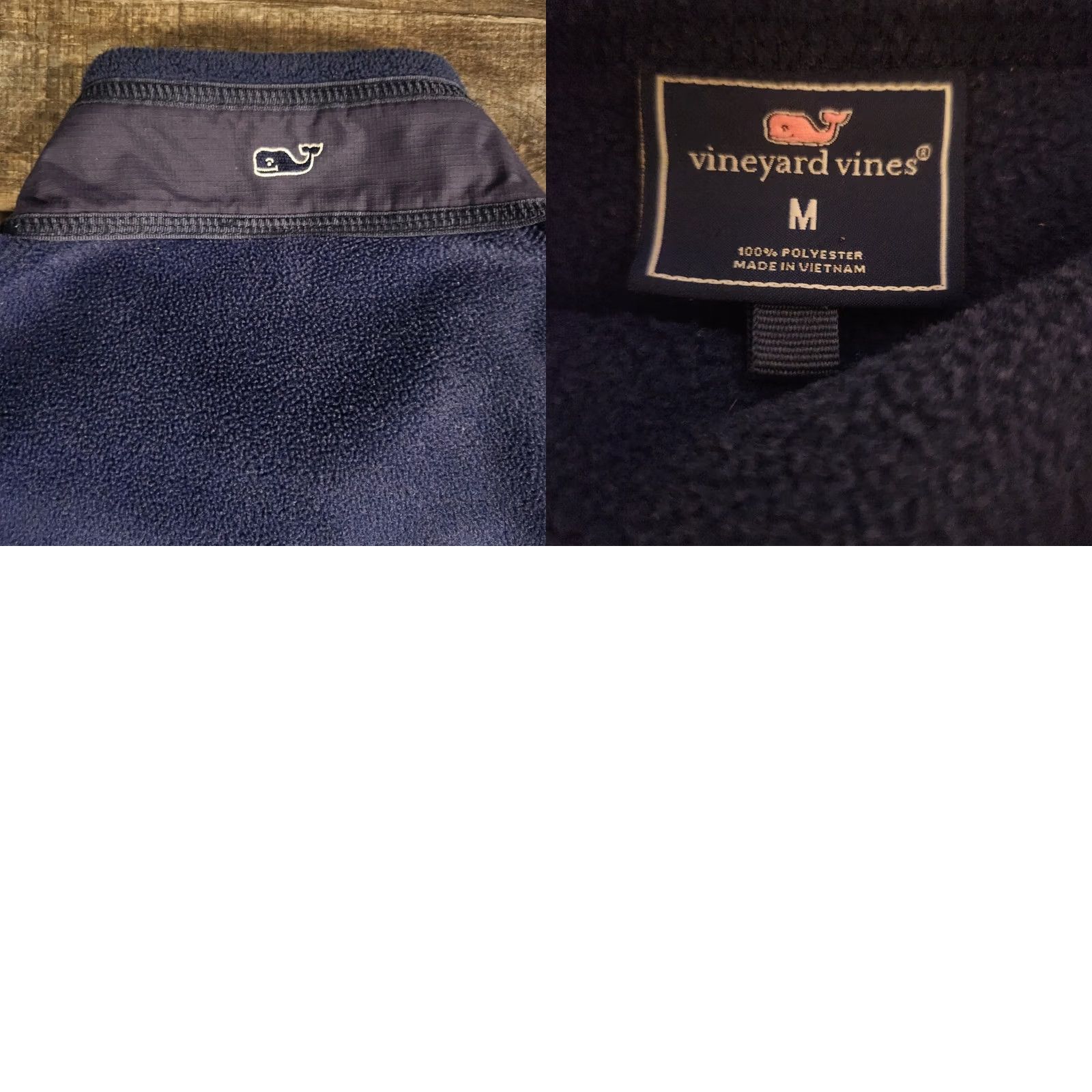 Vineyard Vines Vineyard Vines Vest Mens Medium Navy Blue Fleece Full Zip Harbor Size US M / EU 48-50 / 2 - 8 Thumbnail
