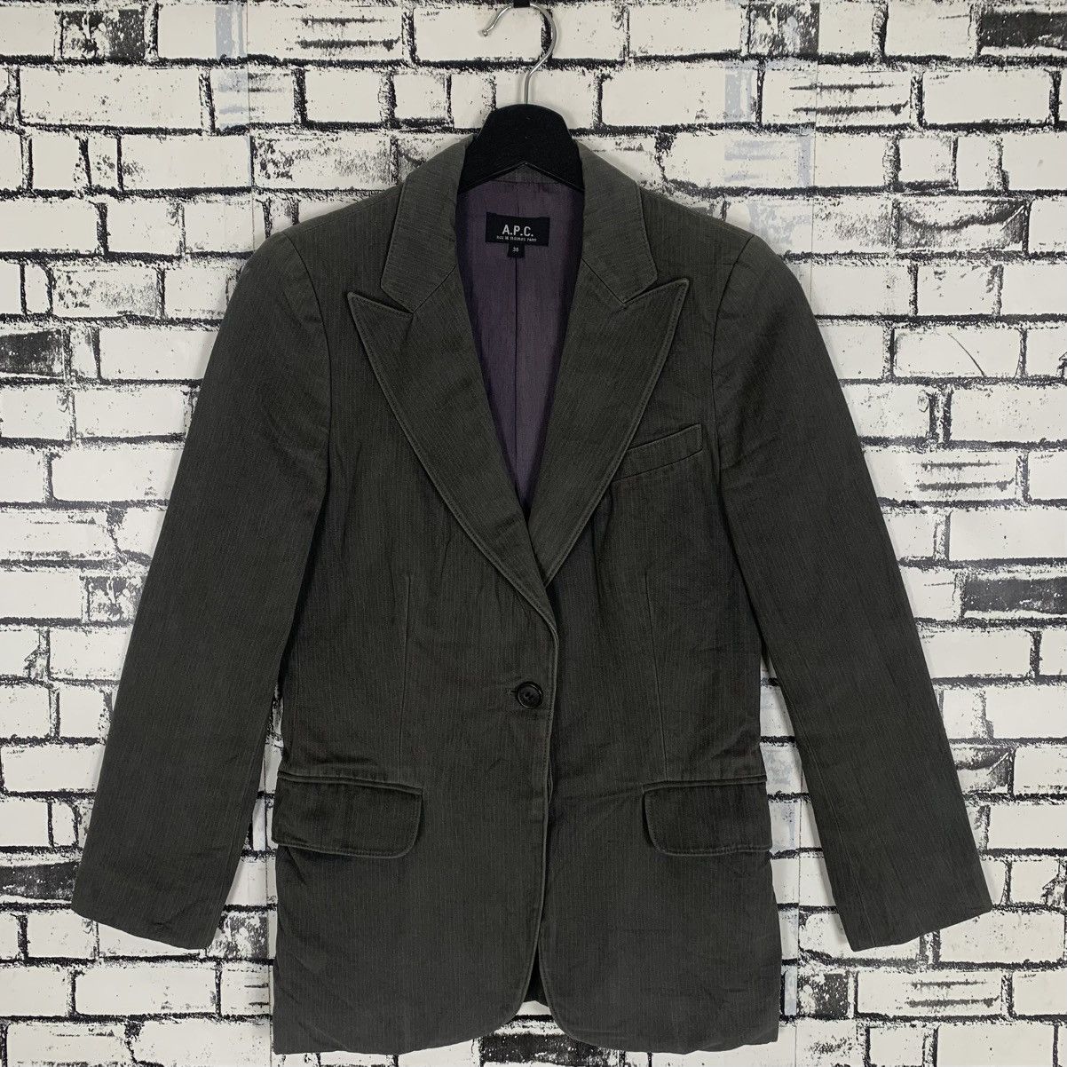 APC Denim Sport Blazer Jacket