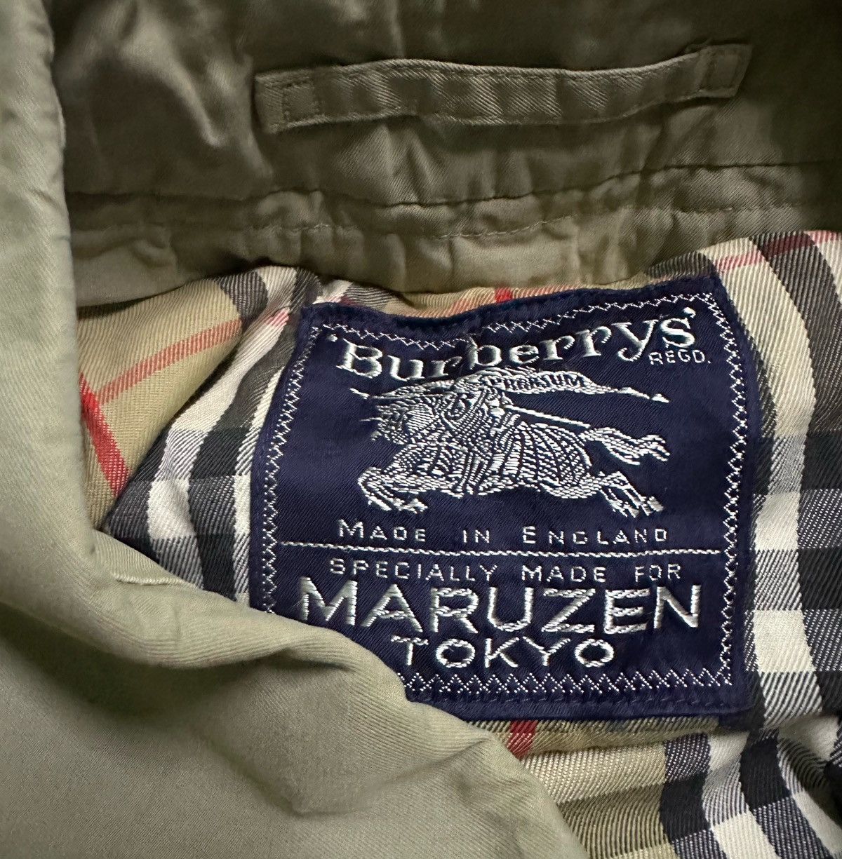 Burberry Burberrys nova checked long coat specially made for maruzen Size US L / EU 52-54 / 3 - 9 Thumbnail