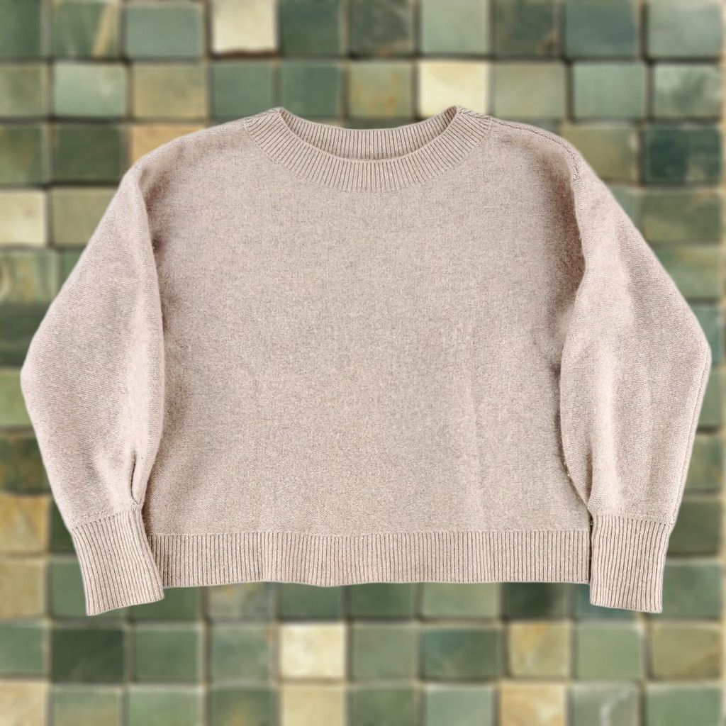 Club Monaco Club Monaco Cashmere Sweater Women XS Beige Cream Tan Pullover Womens XS Size XS / US 0-2 / IT 36-38 - 1 Thumbnail