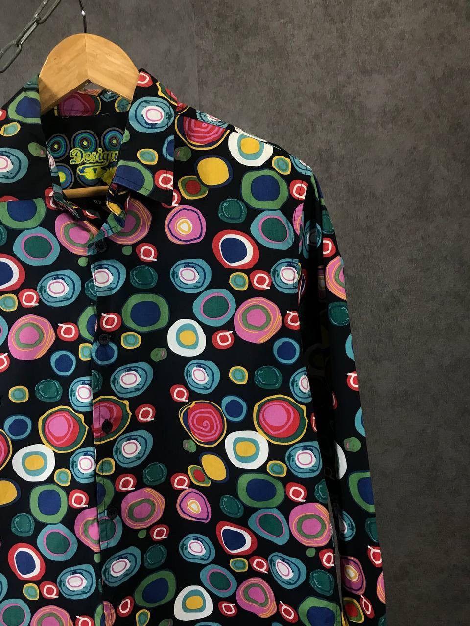 Desigual Desigual art crazy designer shirt Size US L / EU 52-54 / 3 - 2 Thumbnail