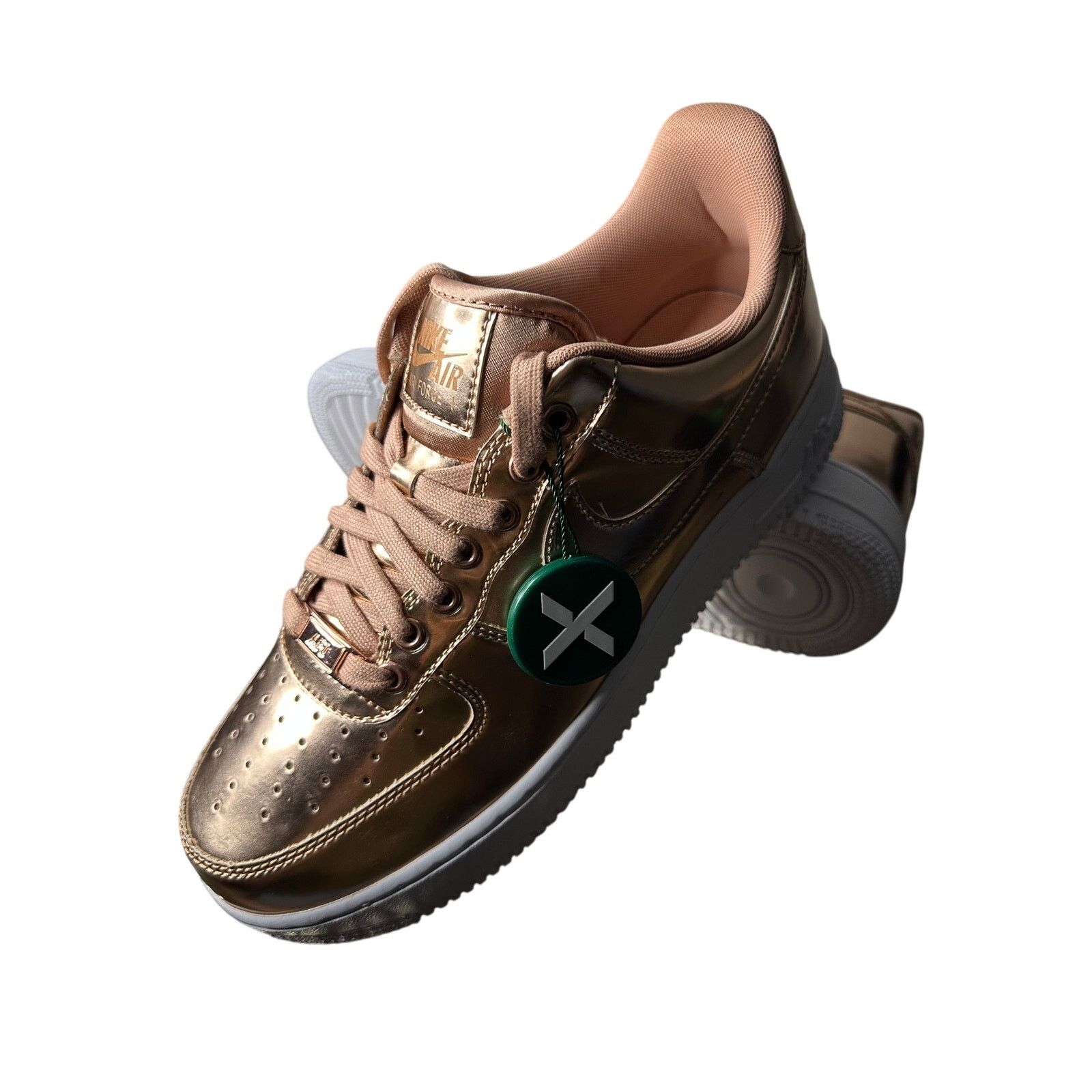Nike Nike Air Force 1 Low Metallic Rose Gold Women Size US 9 / IT 39 - 1 Thumbnail