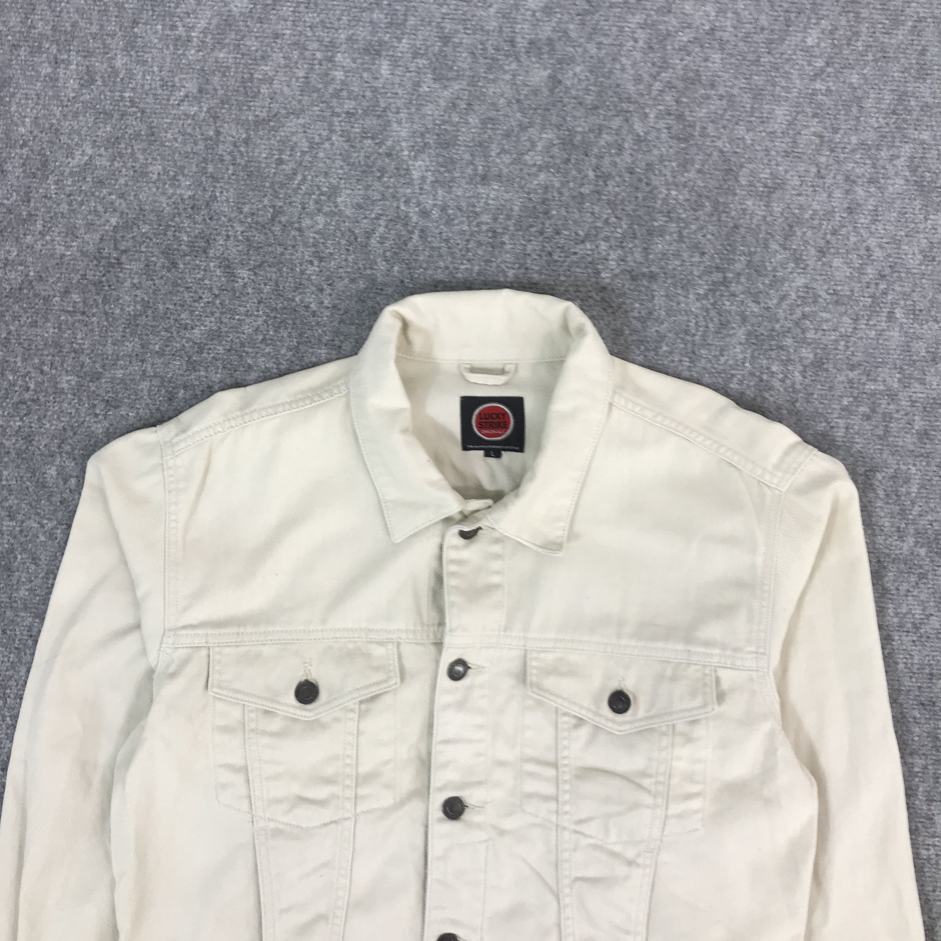 Sports Specialties LUCKY STRIKE TRACKER BUTTON JACKET Size US L / EU 52-54 / 3 - 3 Thumbnail