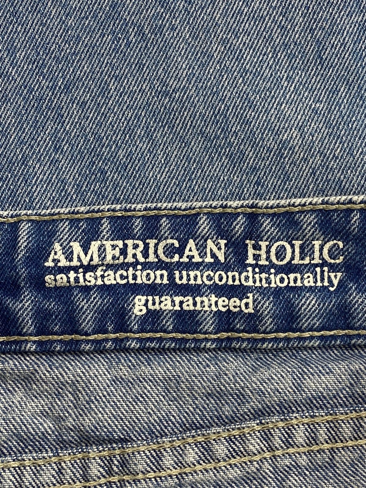 Japanese Brand American Holic Brand Acid Wash Style Baggy Jeans Size US 27 - 12 Thumbnail