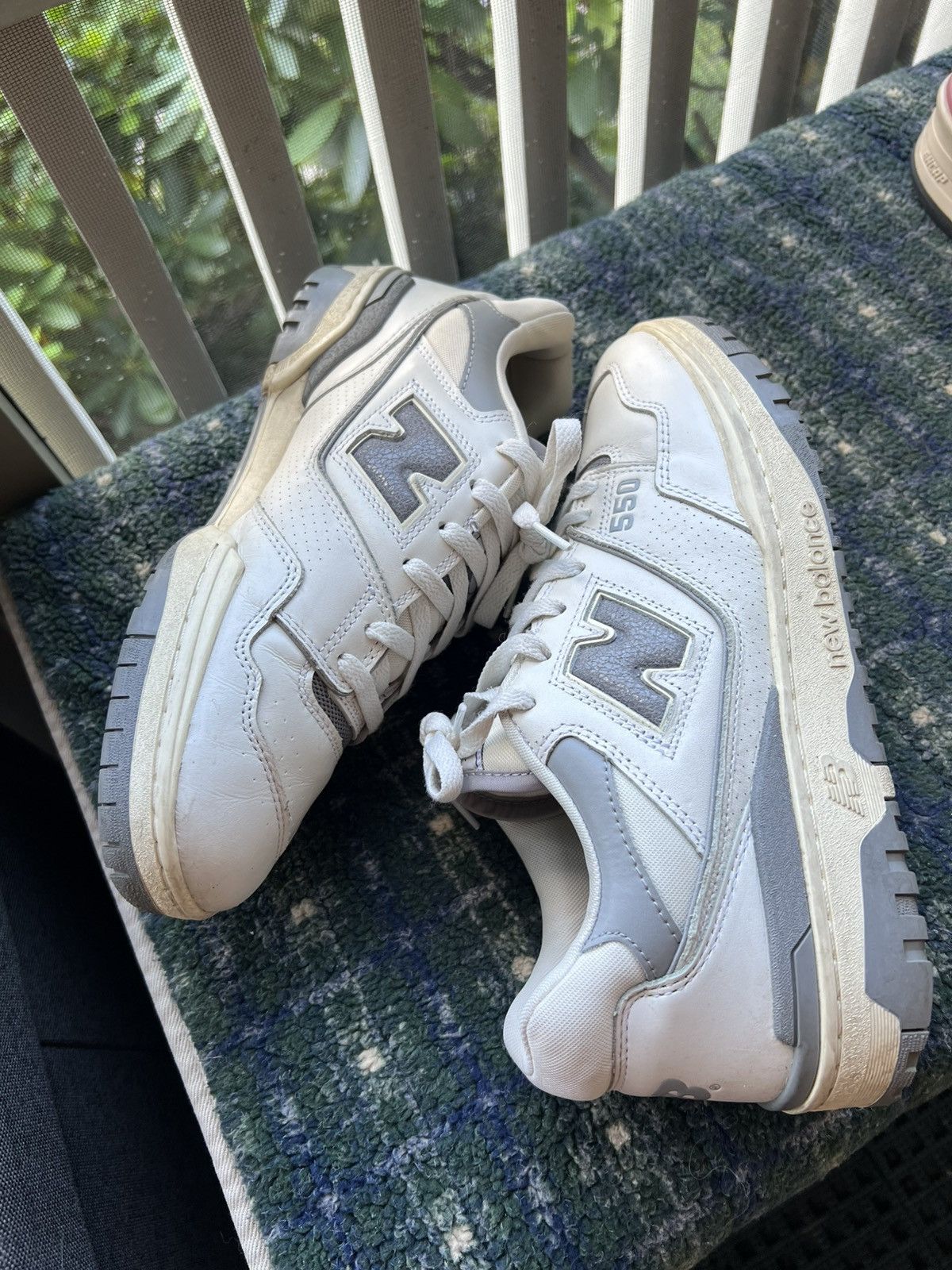 Aime Leon Dore × New Balance ALD New Balance 550 Aime Leon Dore White Grey Size US 9.5 / EU 42-43 - 7 Thumbnail