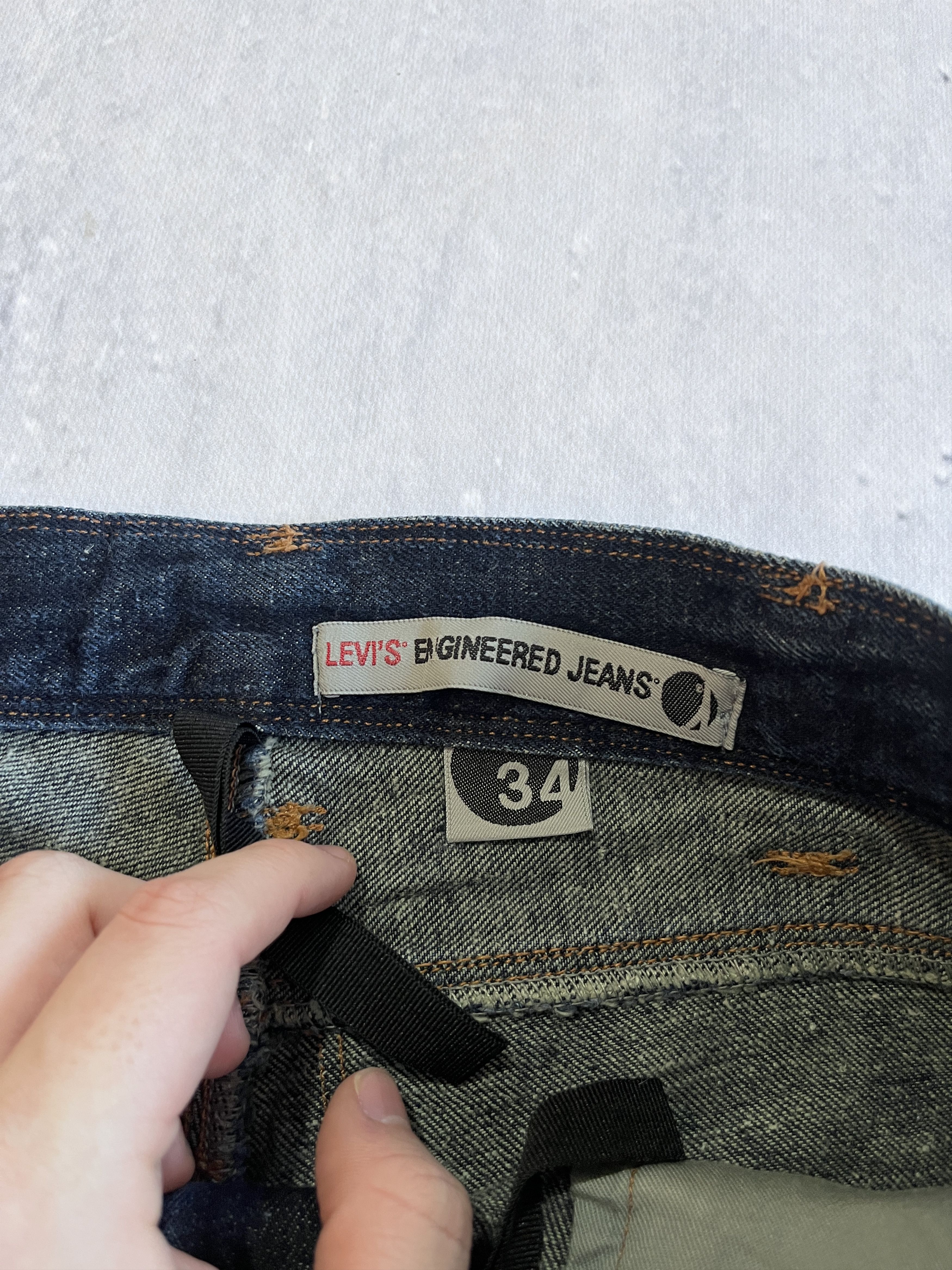 Levi's LEVI'S ENGINEERED JEANS 2006 TWISTED LEG VINTAGE Y2K DENIM Size US 34 / EU 50 - 11 Thumbnail