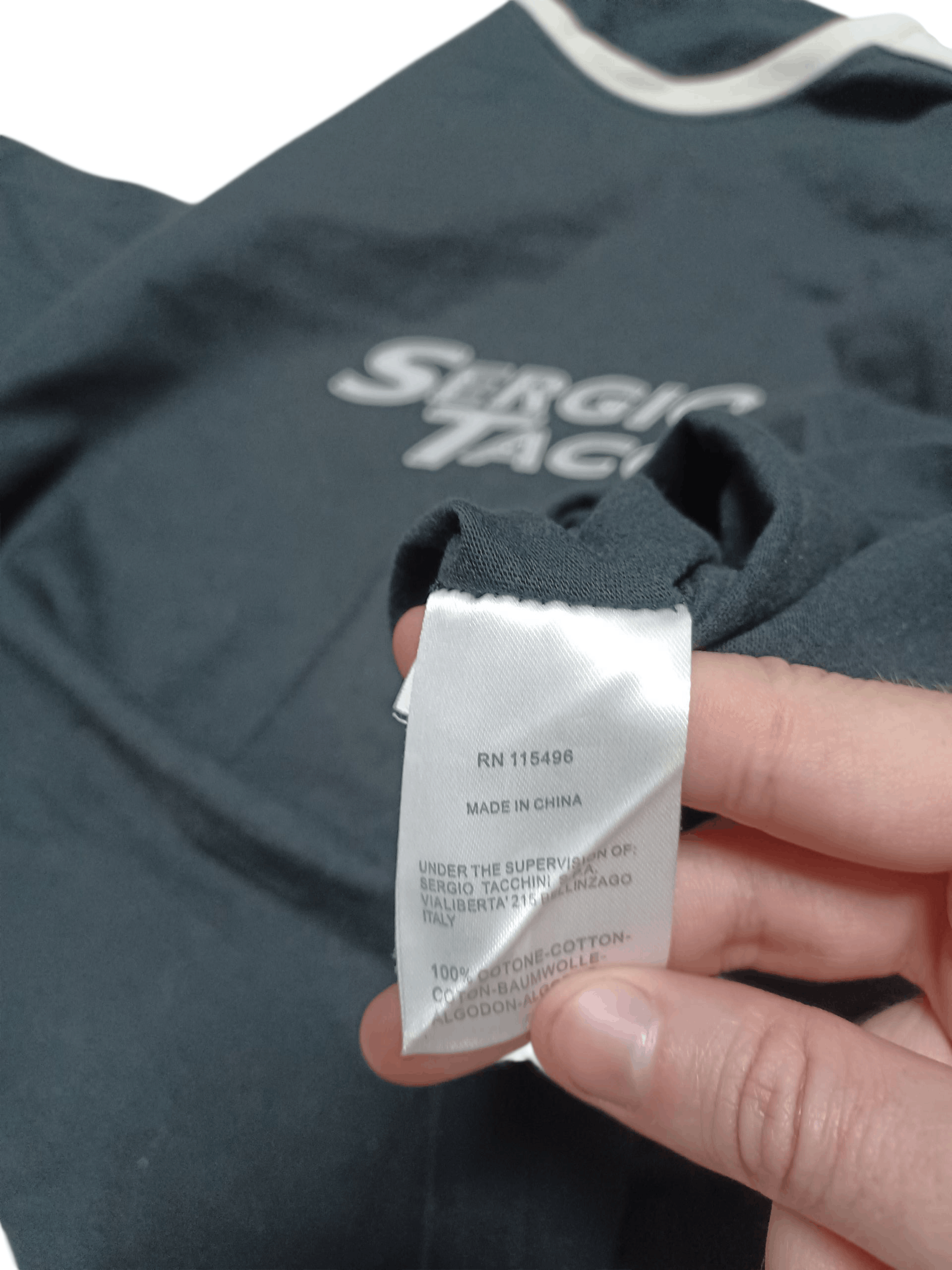 Sergio Tacchini SERGIO TACCHINI VINTAGE BIGLOGO TEE STREETWEAR Size US XL / EU 56 / 4 - 5 Thumbnail