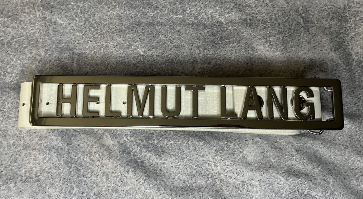 Helmut Lang Helmut Lang Name Plate Belt Size ONE SIZE - 5 Thumbnail