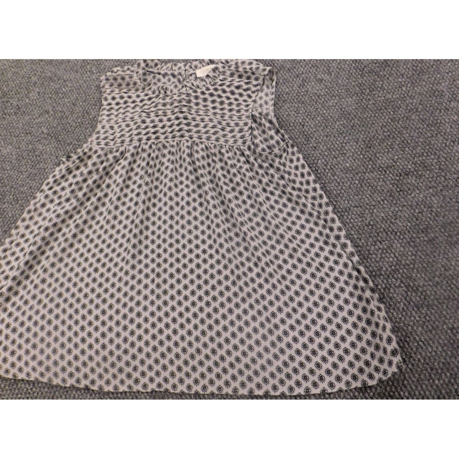 Ann Taylor Ann Taylor Loft Blouse Womens Small gray pullover tank outlet peplum top Size S / US 4 / IT 40 - 3 Thumbnail