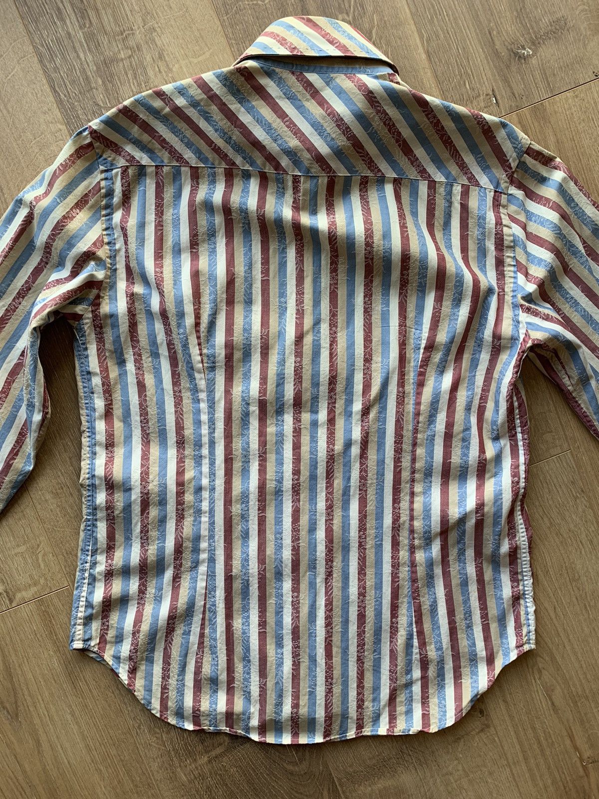 Evisu Evisu Delux stripped shirt Size US M / EU 48-50 / 2 - 8 Thumbnail