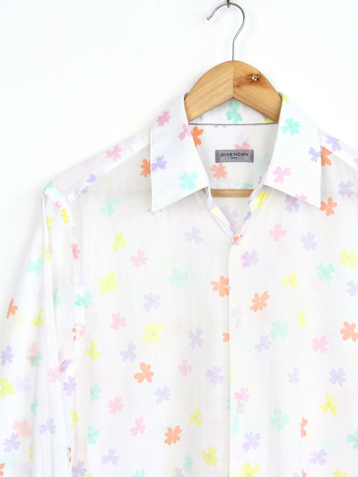 Givenchy Givenchy Men’s Vintage Full Printed Shirt Button Up Size US M / EU 48-50 / 2 - 2 Thumbnail