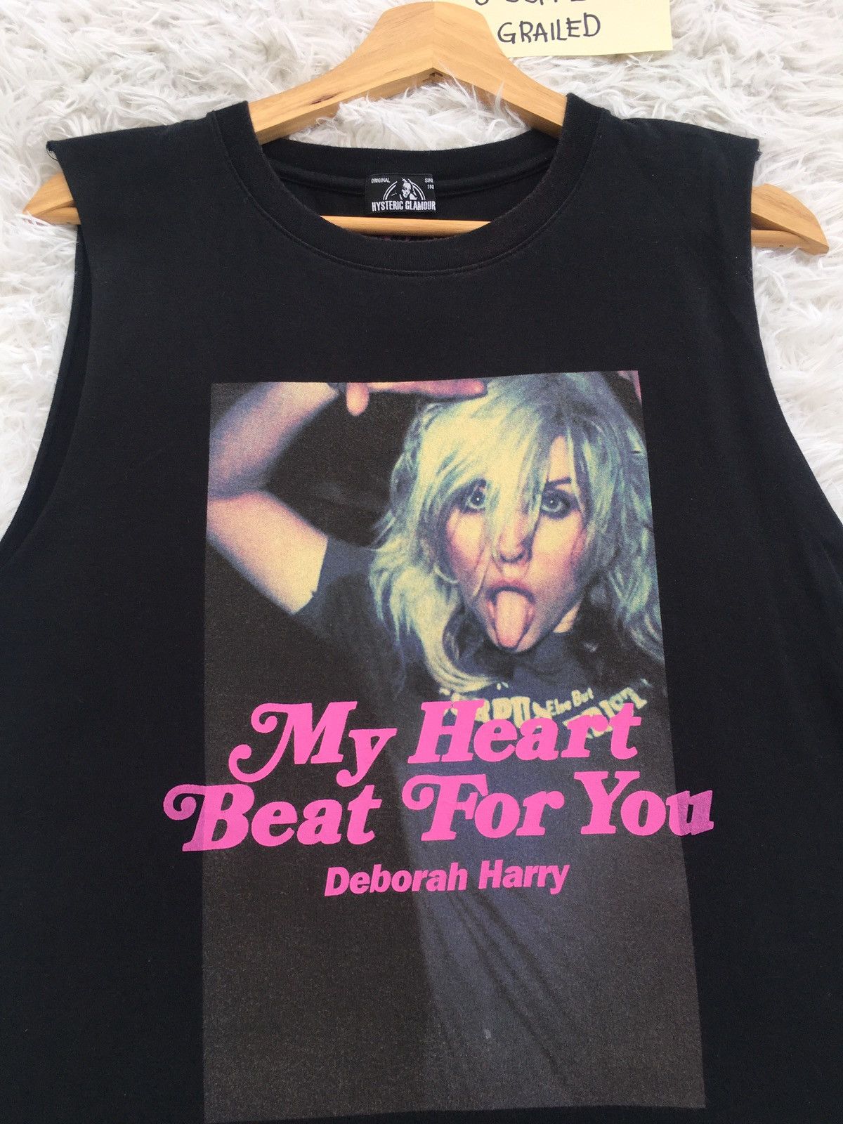 Hysteric Glamour Rare Vintage Hysteric Glamour Deborah Harry Sleeveless Top Size US M / EU 48-50 / 2 - 6 Thumbnail
