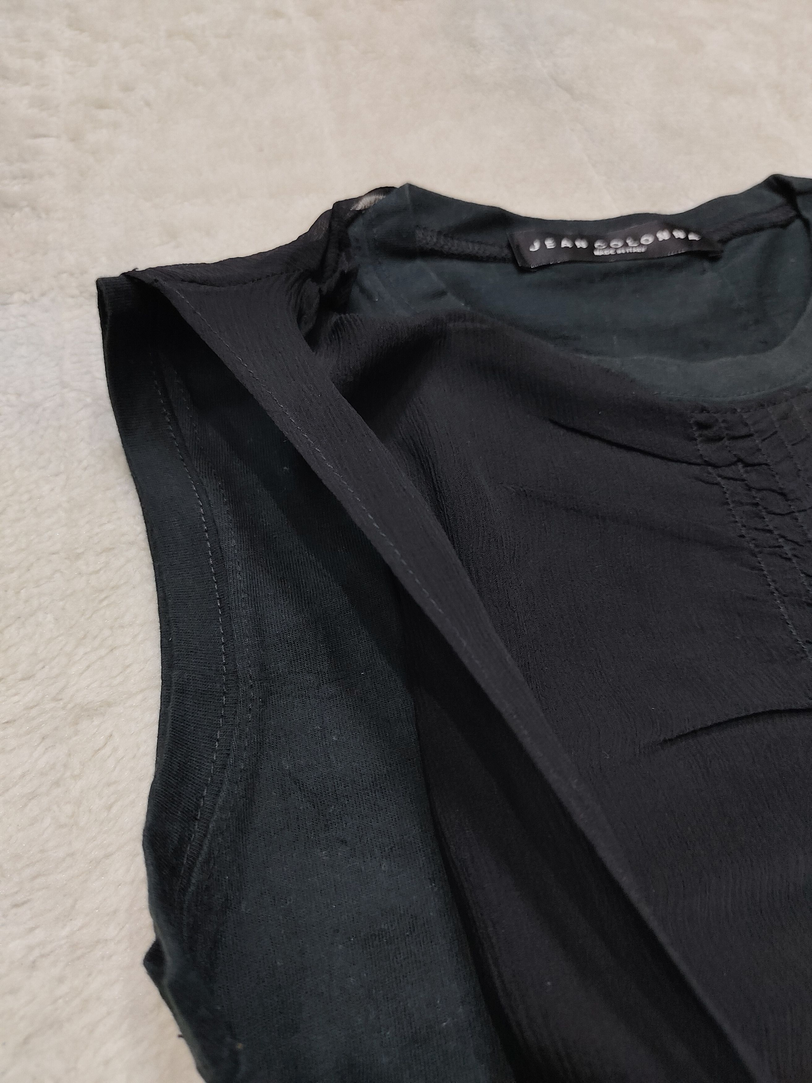 Jean Colonna 00s Jean Colonna- Vertical Ruched Panel Construction Top Size S / US 4 / IT 40 - 7 Thumbnail