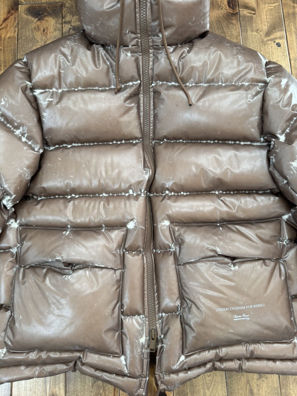 Undercover Undercover Semi Transparent Hooded Puffer Size US L / EU 52-54 / 3 - 10 Thumbnail