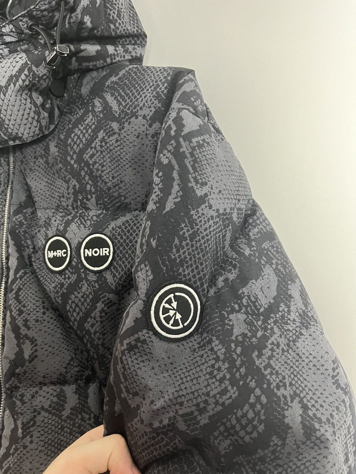 M+Rc Noir M+RC NOIR SNAKE CAMO PUFFER JACKET Size US M / EU 48-50 / 2 - 6 Thumbnail