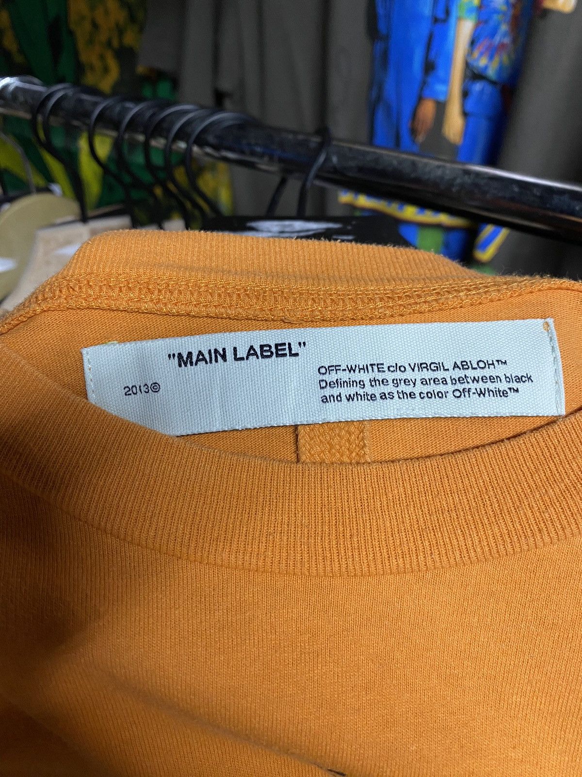 Off-White Off-White Virgil Spray Arrows Tee Shirt Preowned Large Size US L / EU 52-54 / 3 - 5 Thumbnail