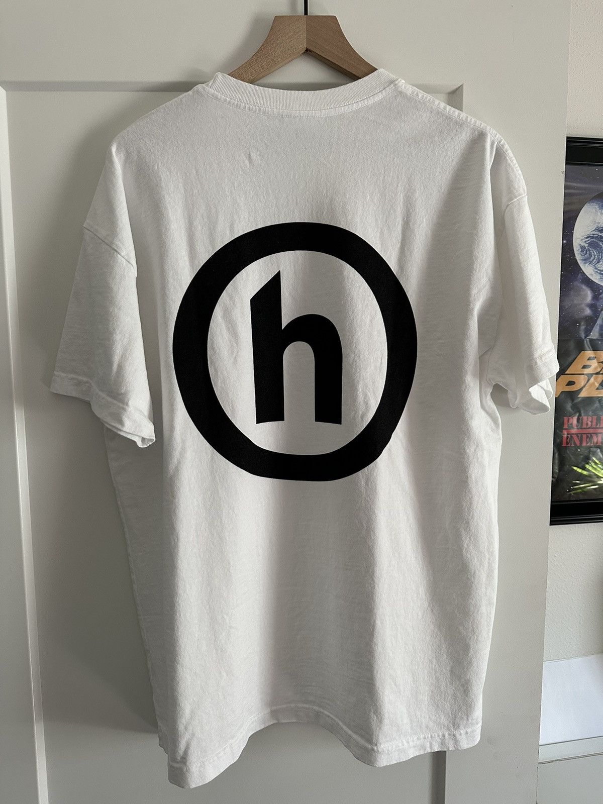 image of Hidden Ny Logo Tee in White, Men's (Size Large)