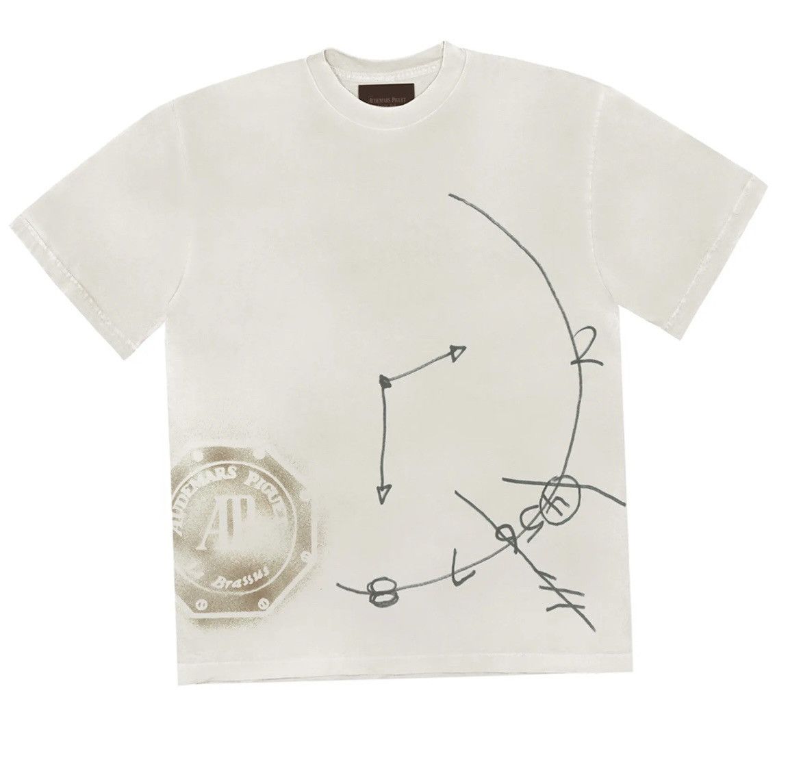 Audemars Piguet × Travis Scott Time zones tee Size US M / EU 48-50 / 2 - 2 Thumbnail